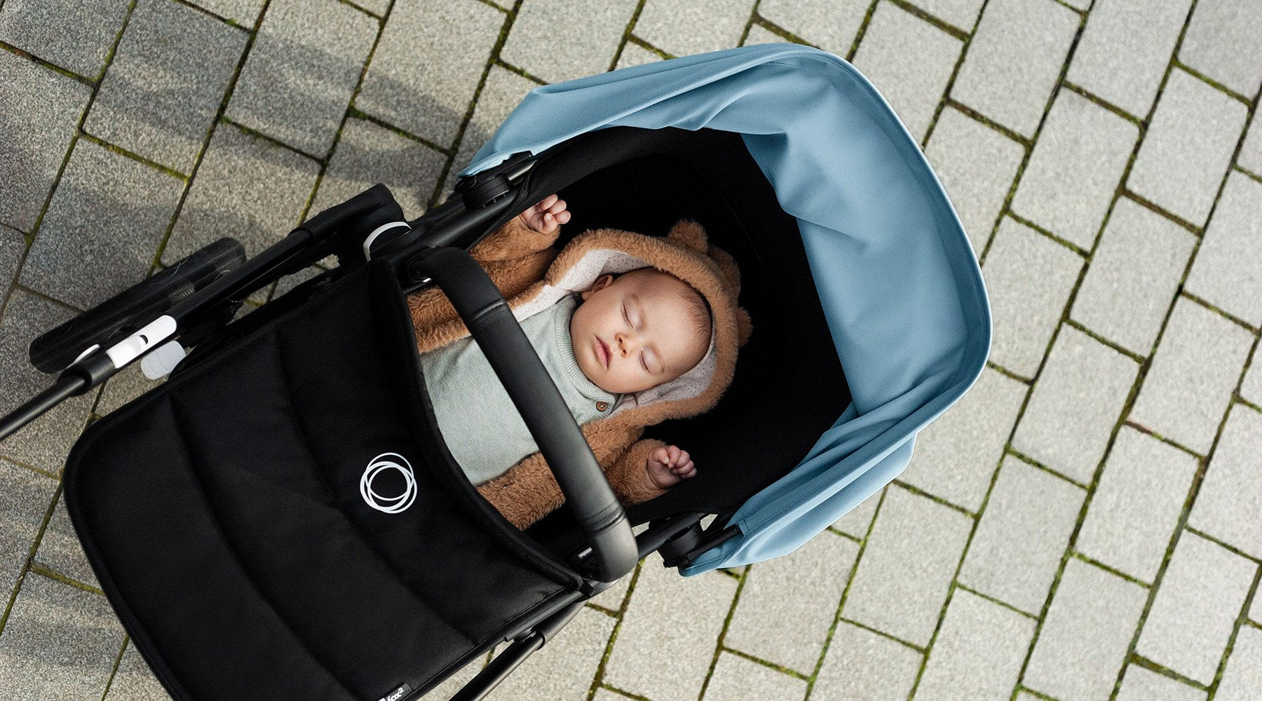 Kinderwagen mit maximalem Wannenmaß