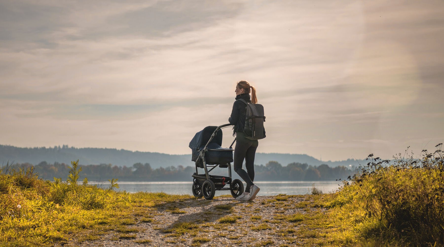 Kinderwagen Stadtrand / Land