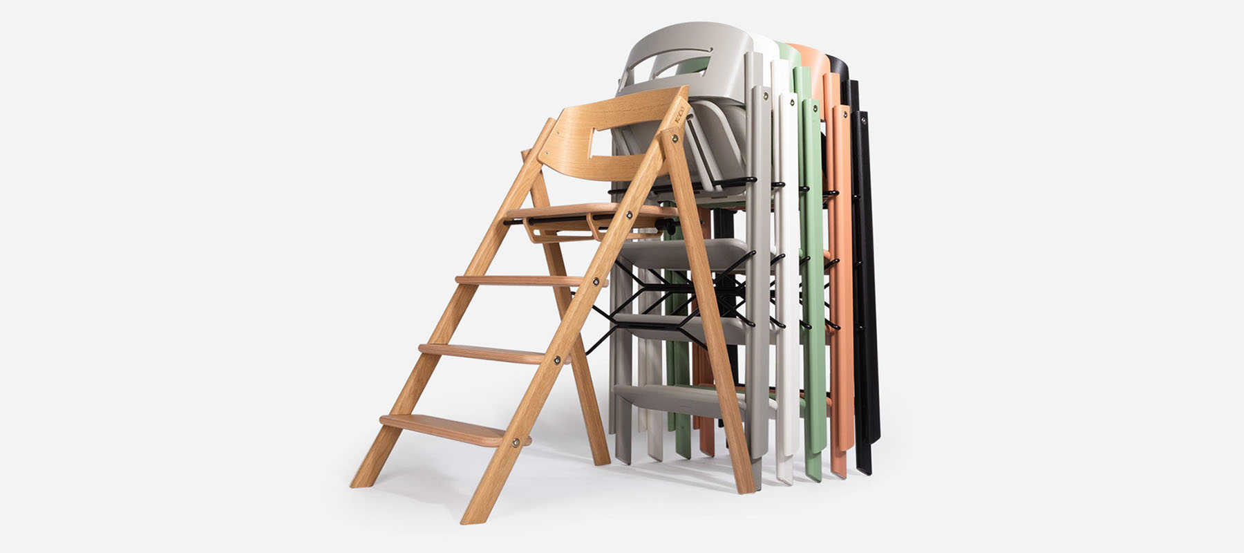 KAOS Klapp Hochstühle bei KIND DER STADT