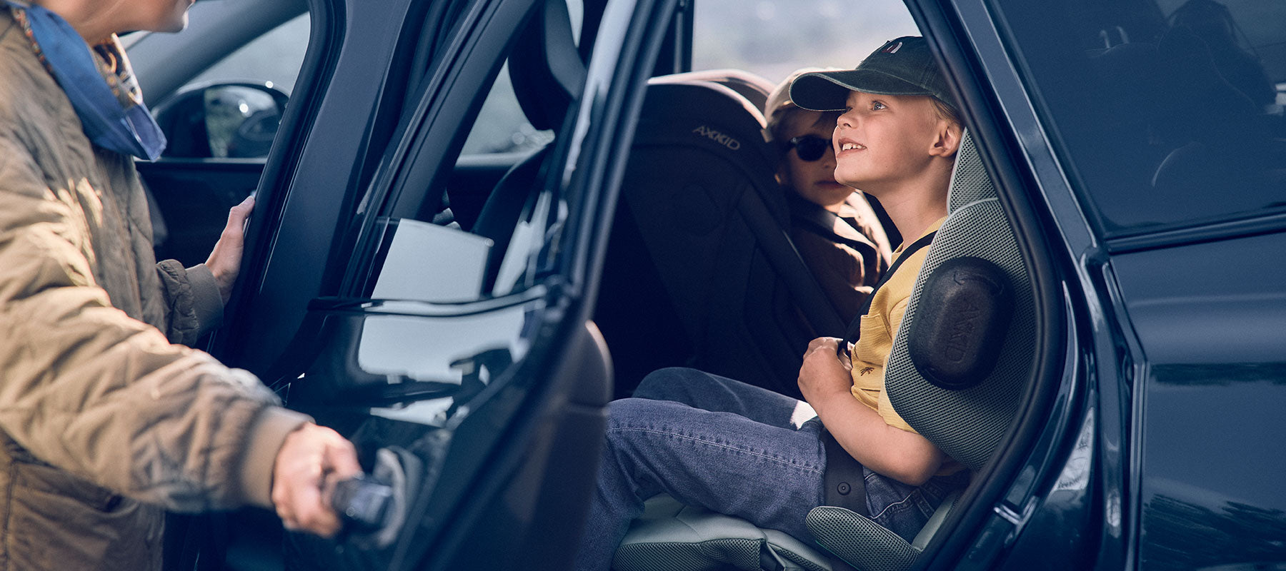 Axkid Autokindersitze – im Bild: Axkid Folgesitz UP