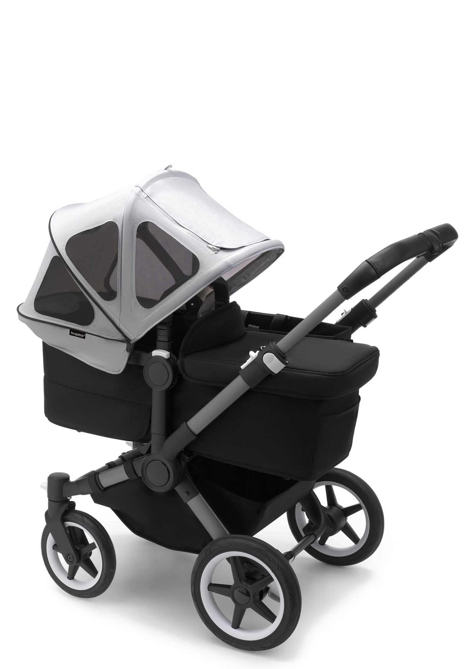 bugaboo Donkey 'Breezy' Sonnendach Nebelgrau