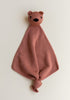 Merino Schmusetuch 'Teddy Tokki' Brick
