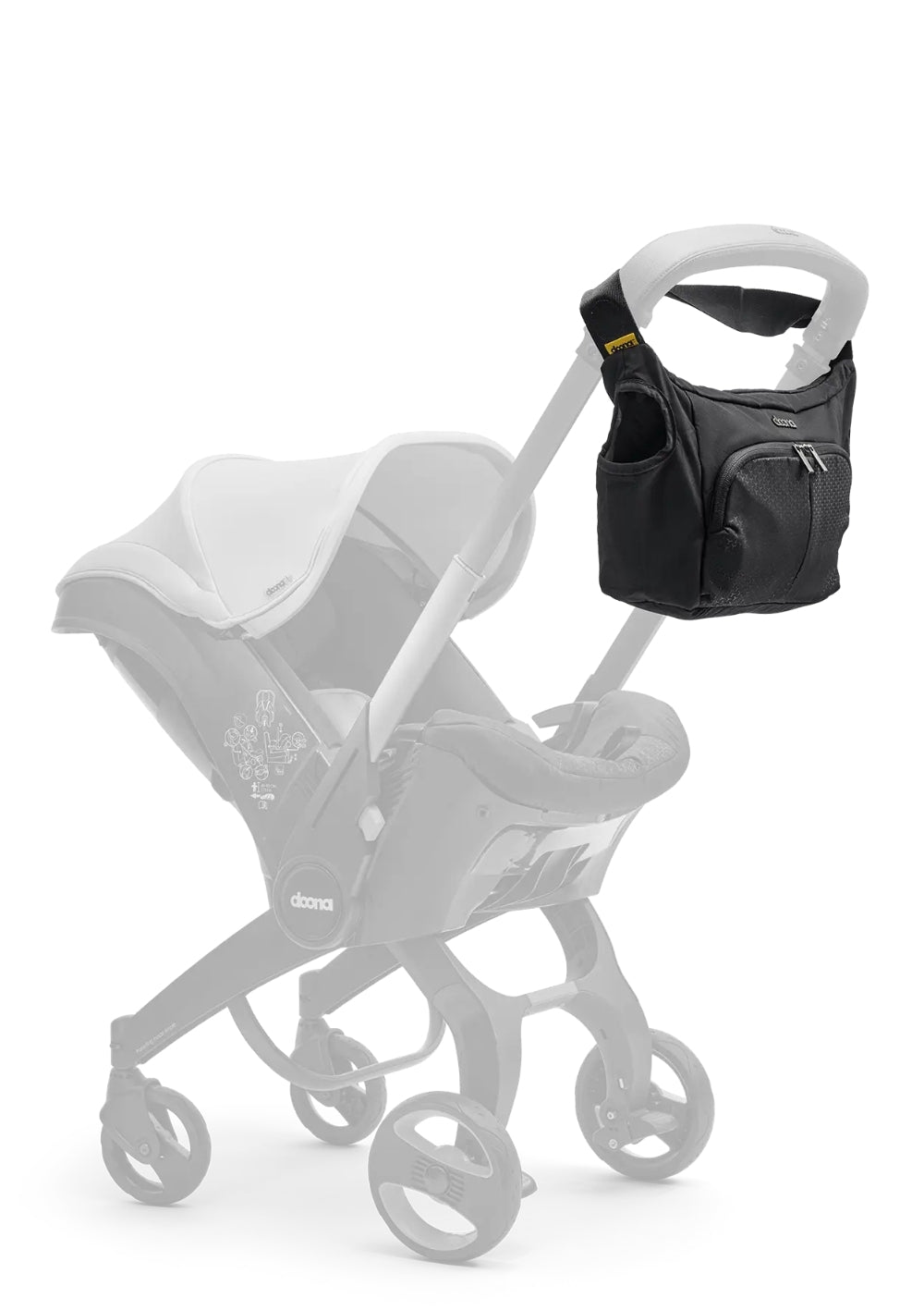 Doona Wickeltasche 'Essentials' Nitro Black