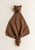 Merino Schmusetuch 'Teddy Tokki' Chocolate