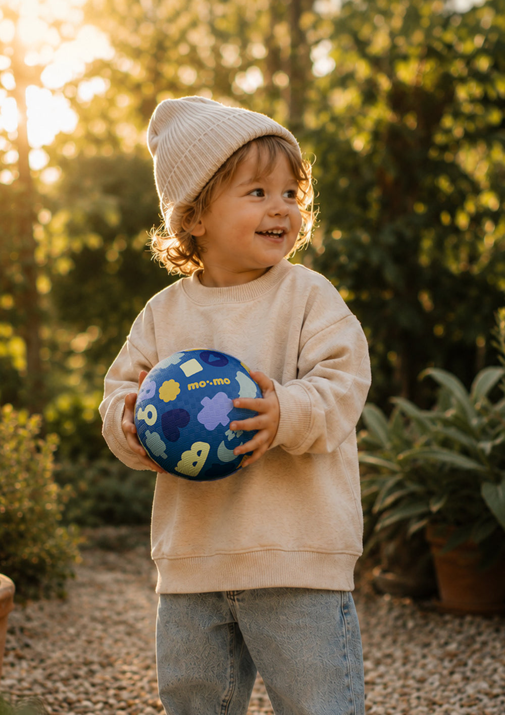 mo:mo Starter-Set 'Bouncing Buddy' Spielball mit App-Zugang Aqua