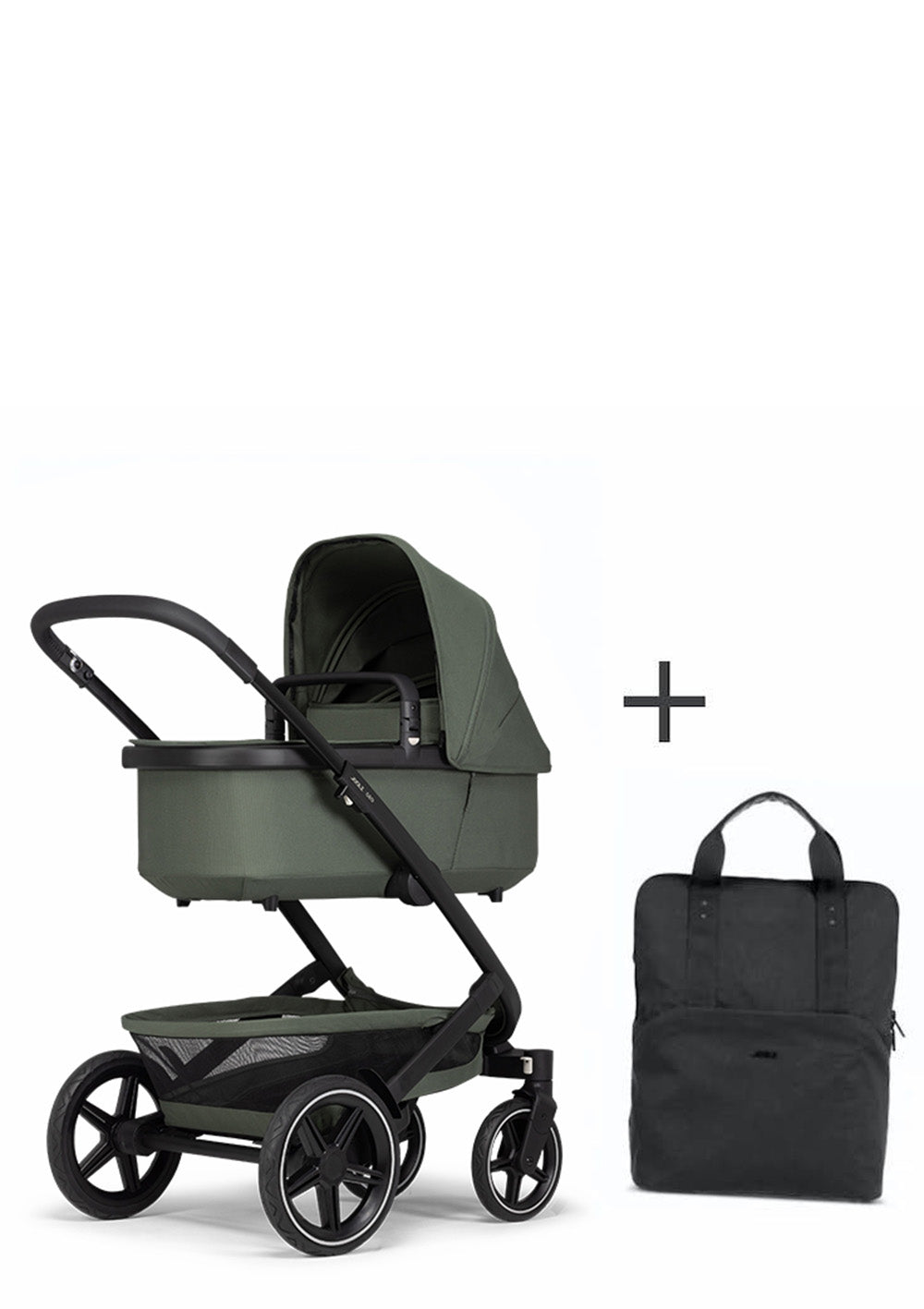 Geo3 Mono Kinderwagen-Set Woodland Green