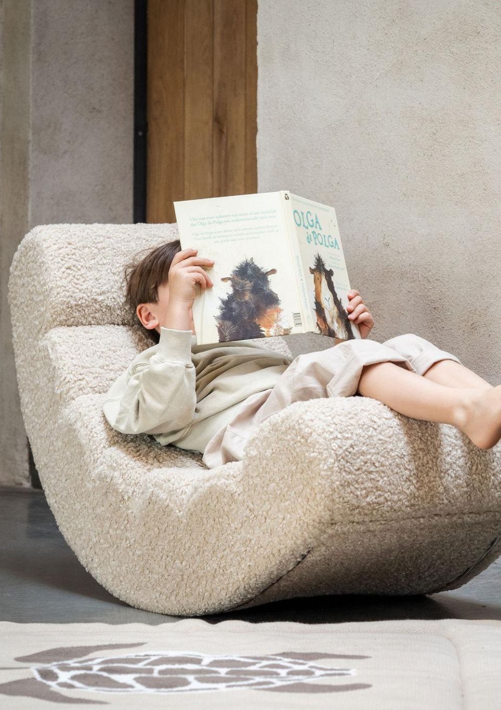 Quax Schaukelstuhl 'Banana' Sheep