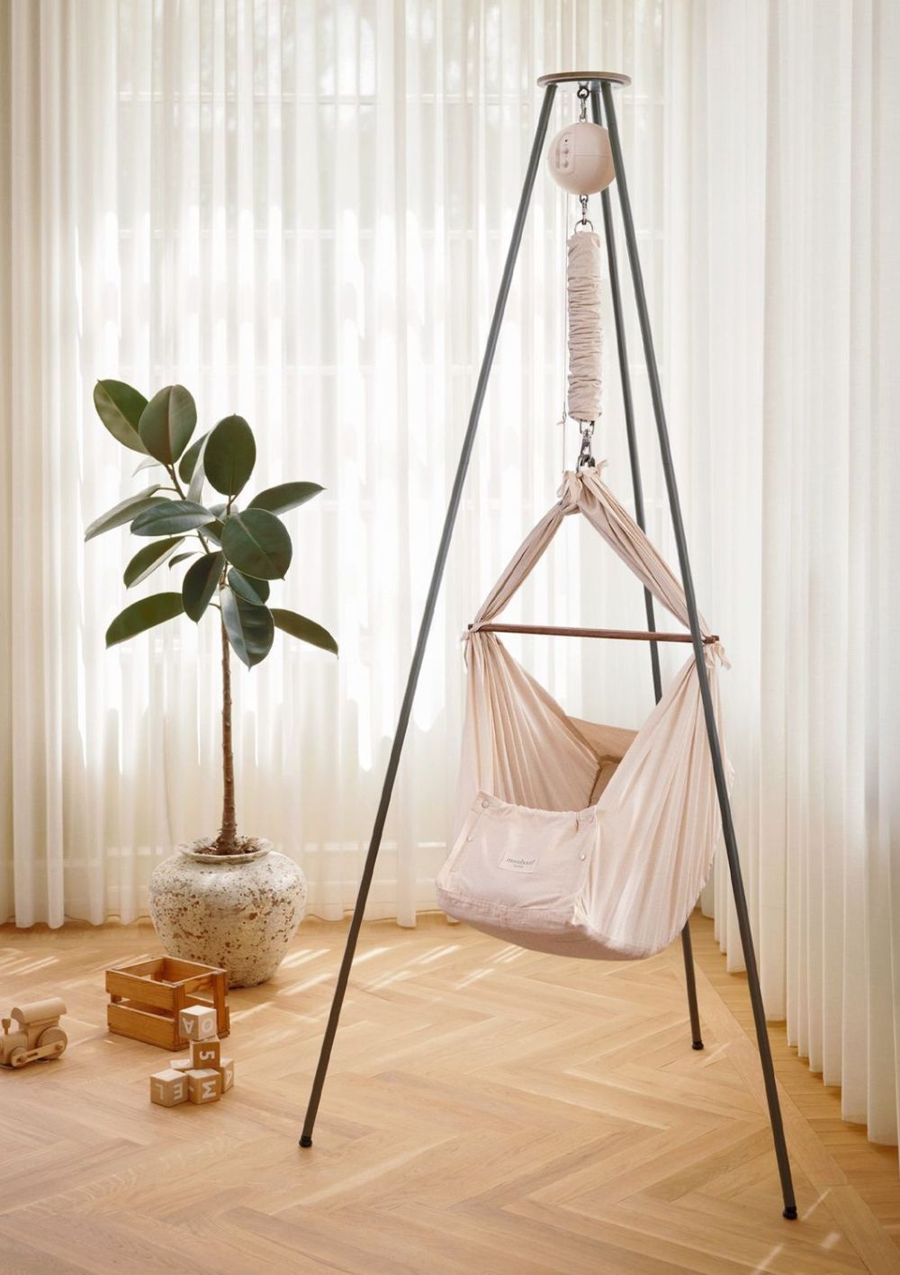 Moonboon Federwiegen-Set 'Classic' Natur
