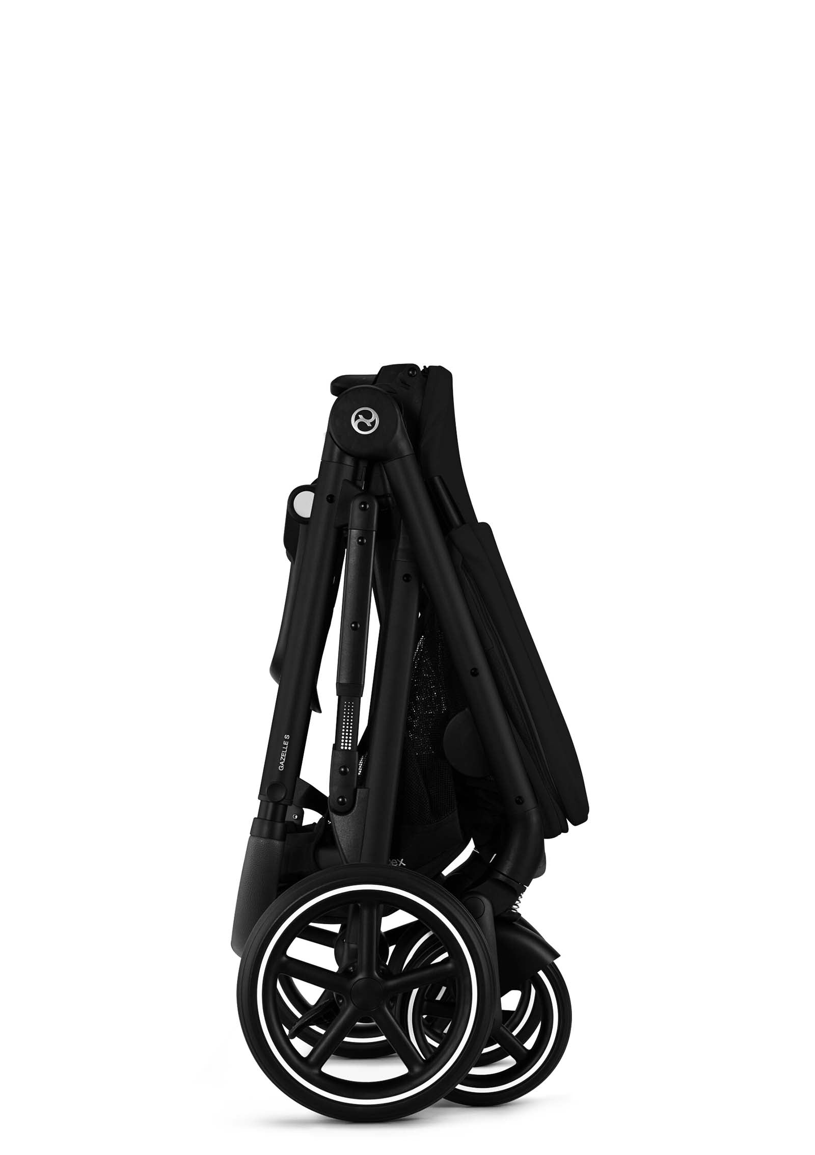 Kinderwagen 'Gazelle S' Black / Moon Black