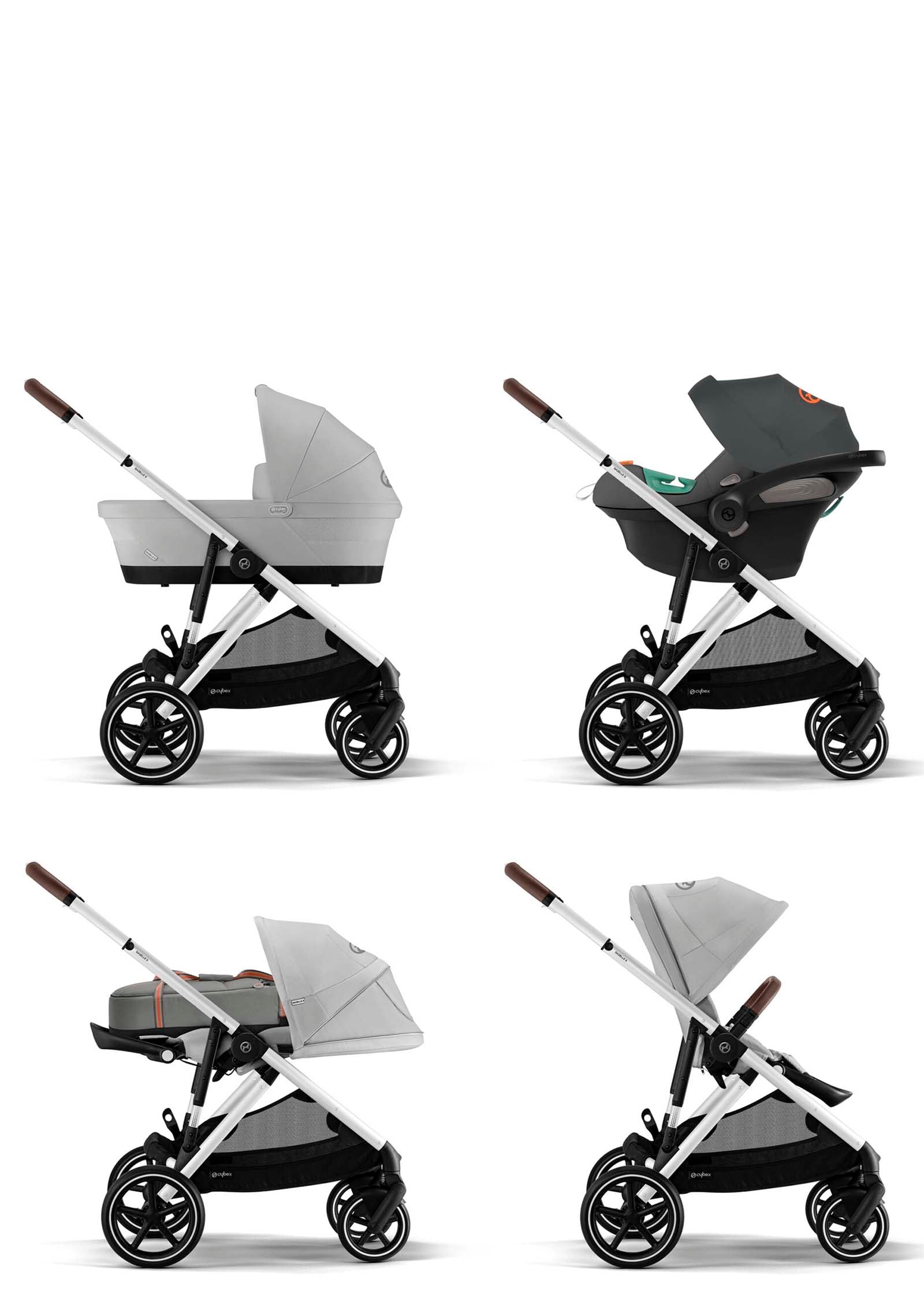 Cybex Gold Gazelle S Lava Grey