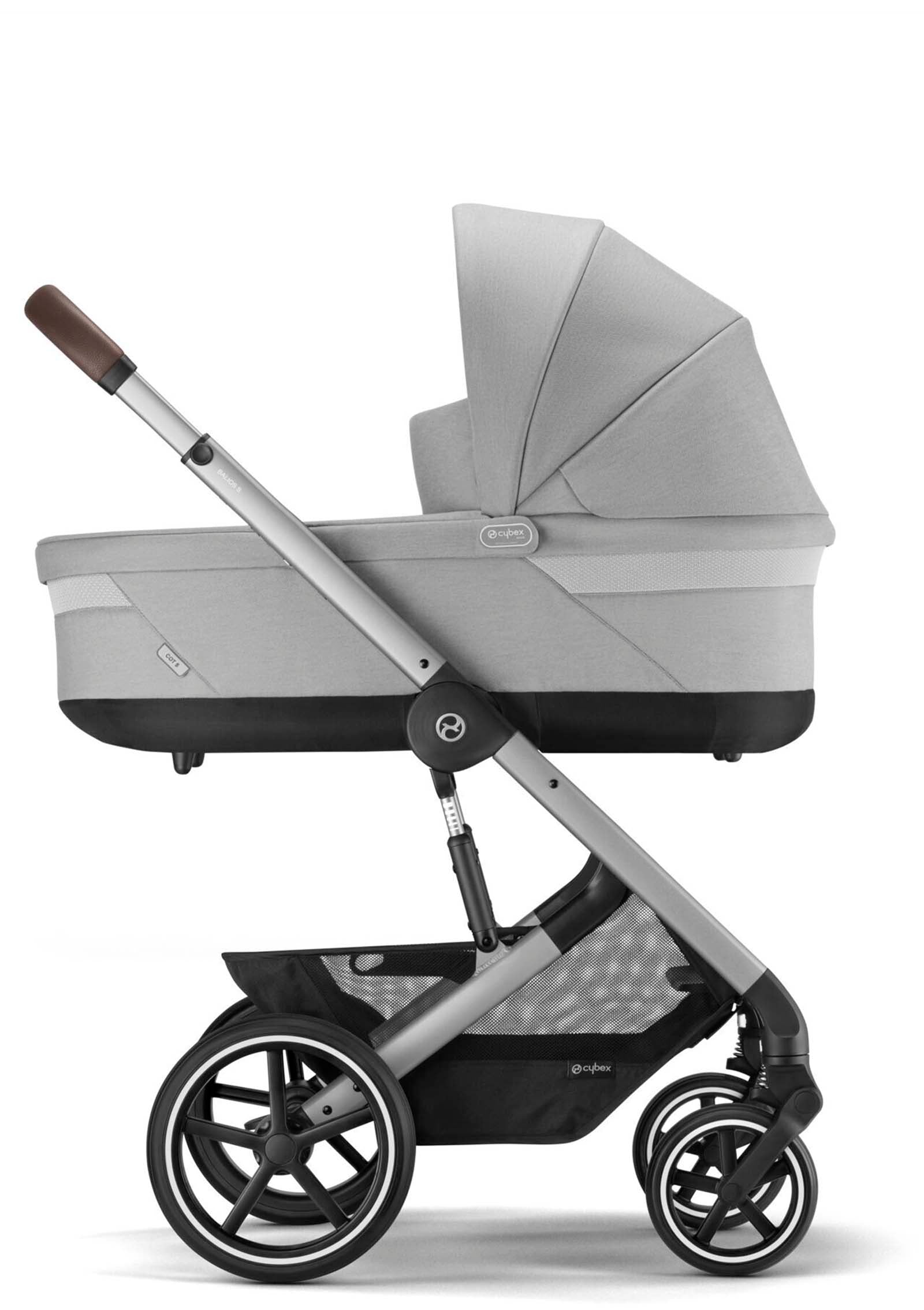 Cybex Gold Babywanne Cot S Lux Lava Grey