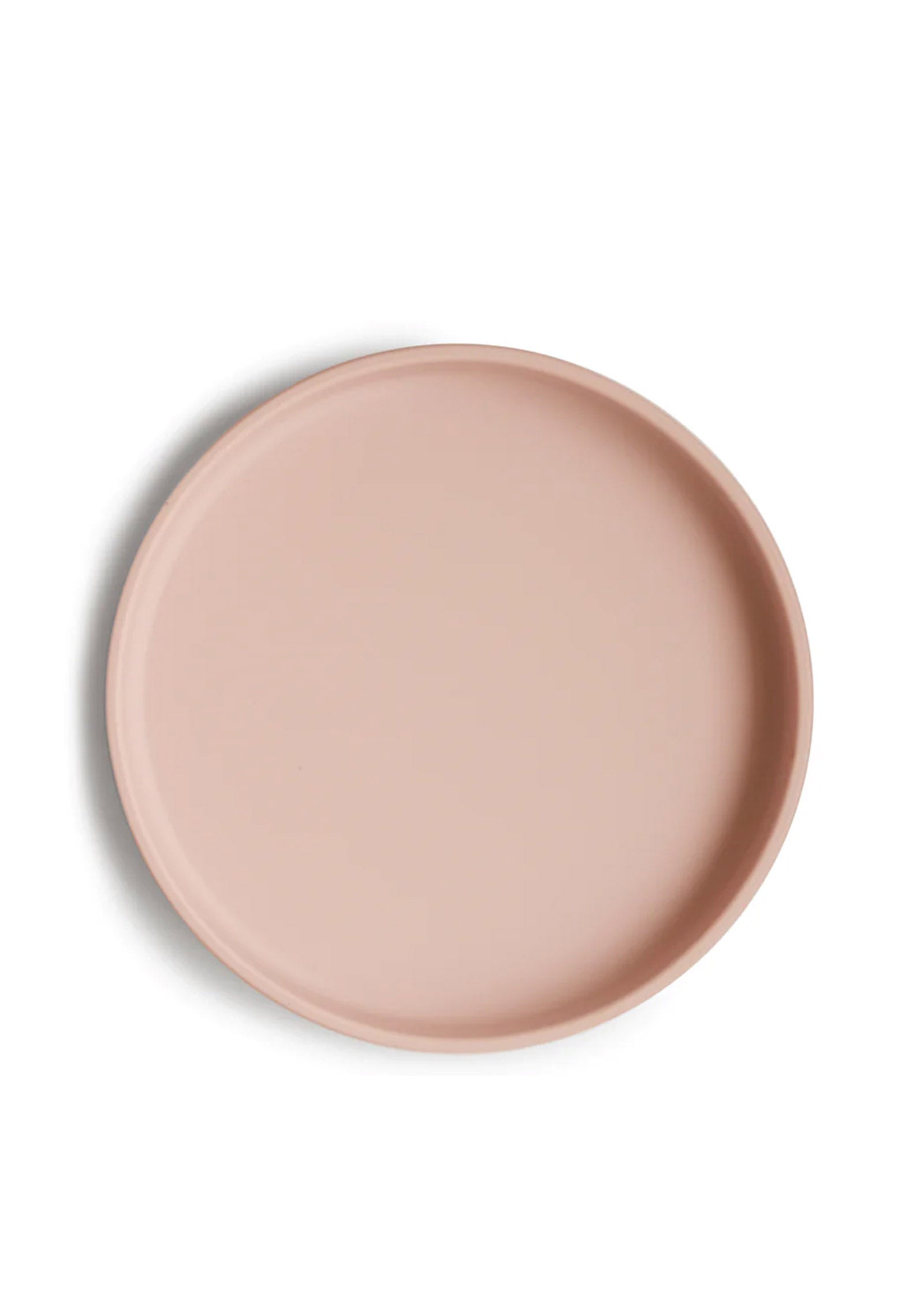 mushie Silikonteller mit Saugnapf Blush