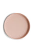 Silikon Teller mit Saugnapf Blush