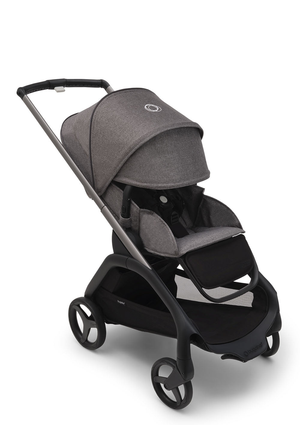 Bugaboo Dragonfly Kinderwagen Graphit / Grau Meliert-Grau Meliert