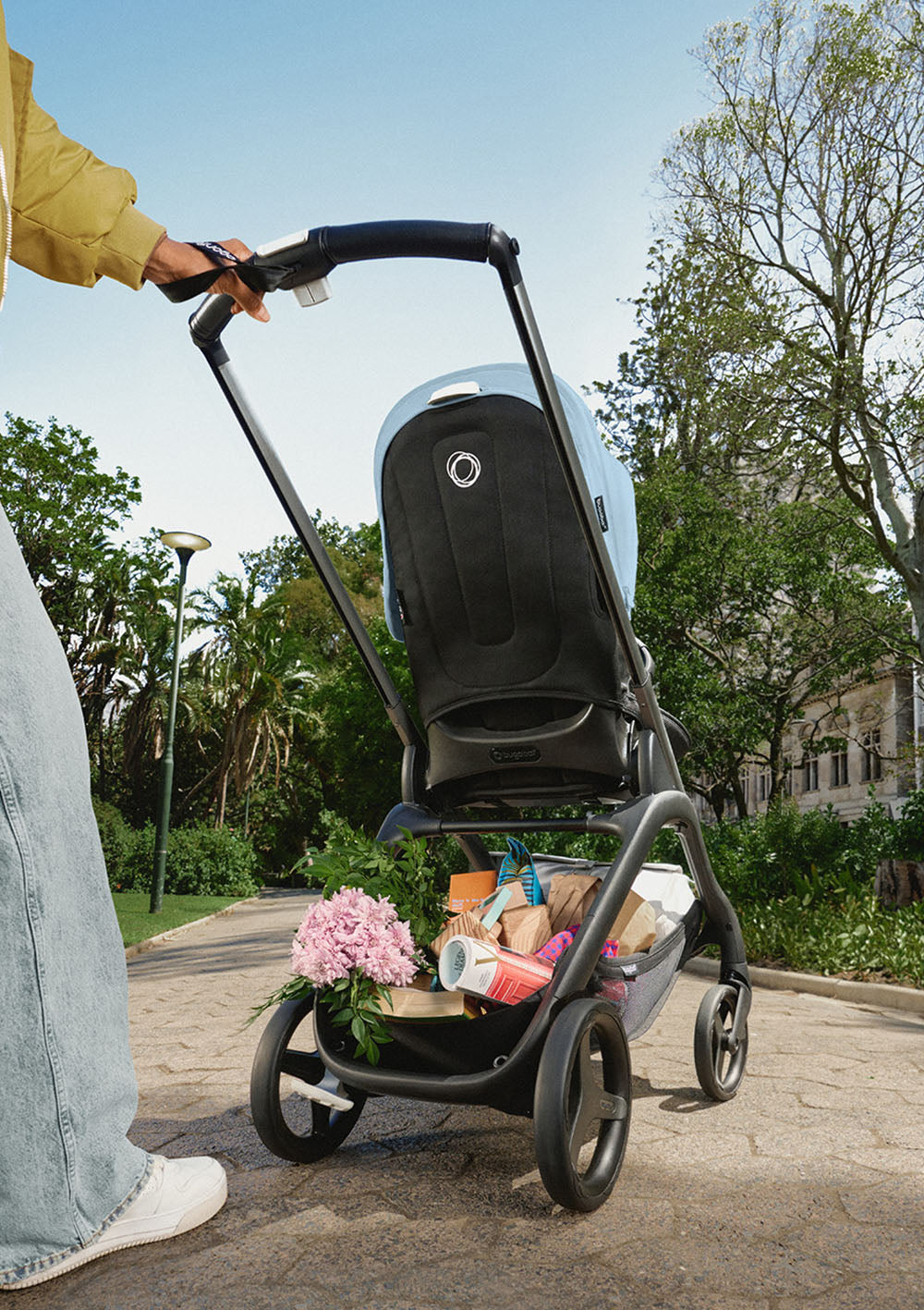 Bugaboo Dragonfly Kinderwagen Schwarz / Mitternachtsschwarz-Mitternachtsschwarz