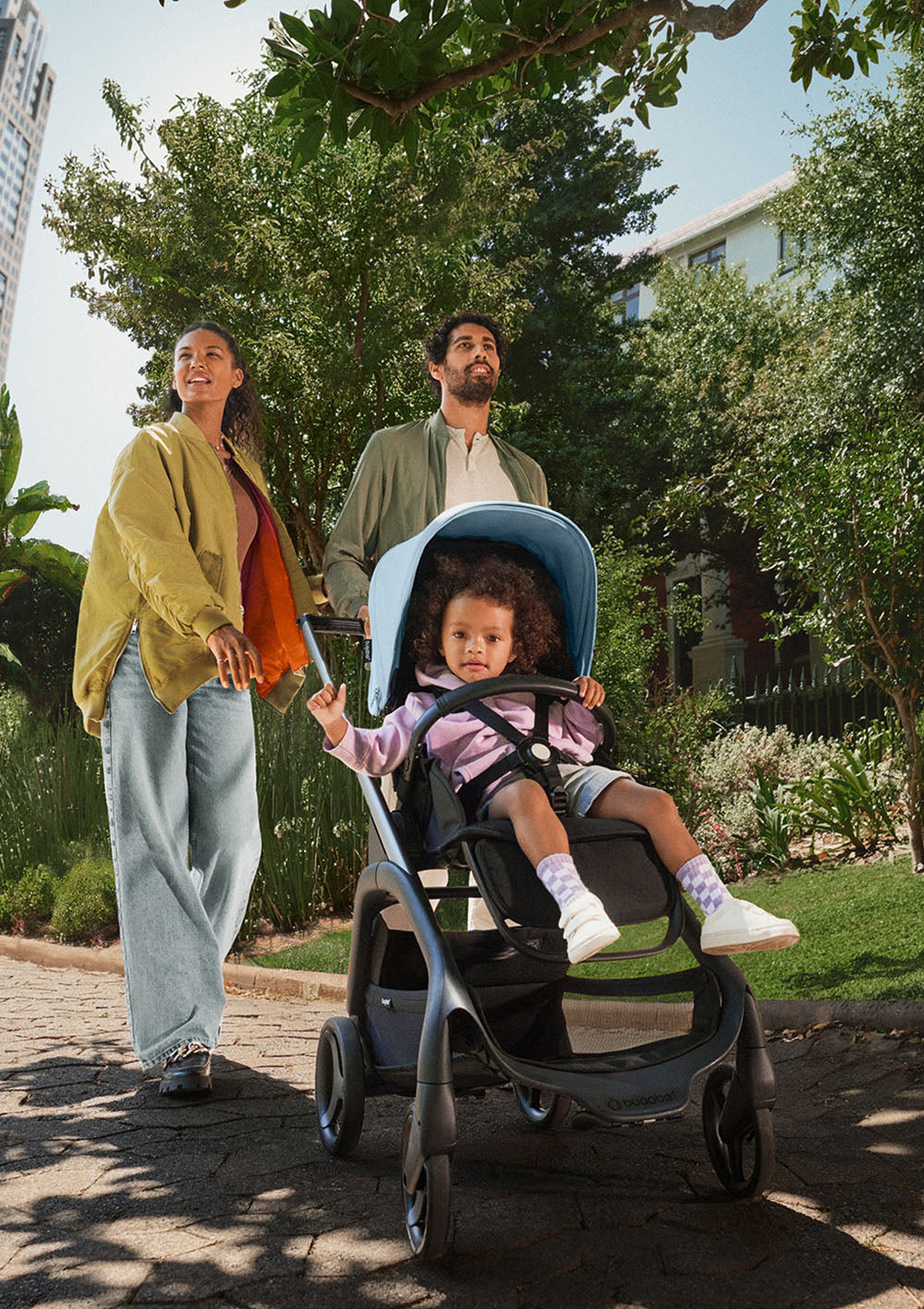 Bugaboo Dragonfly Kinderwagen Schwarz / Mitternachtsschwarz-Mitternachtsschwarz