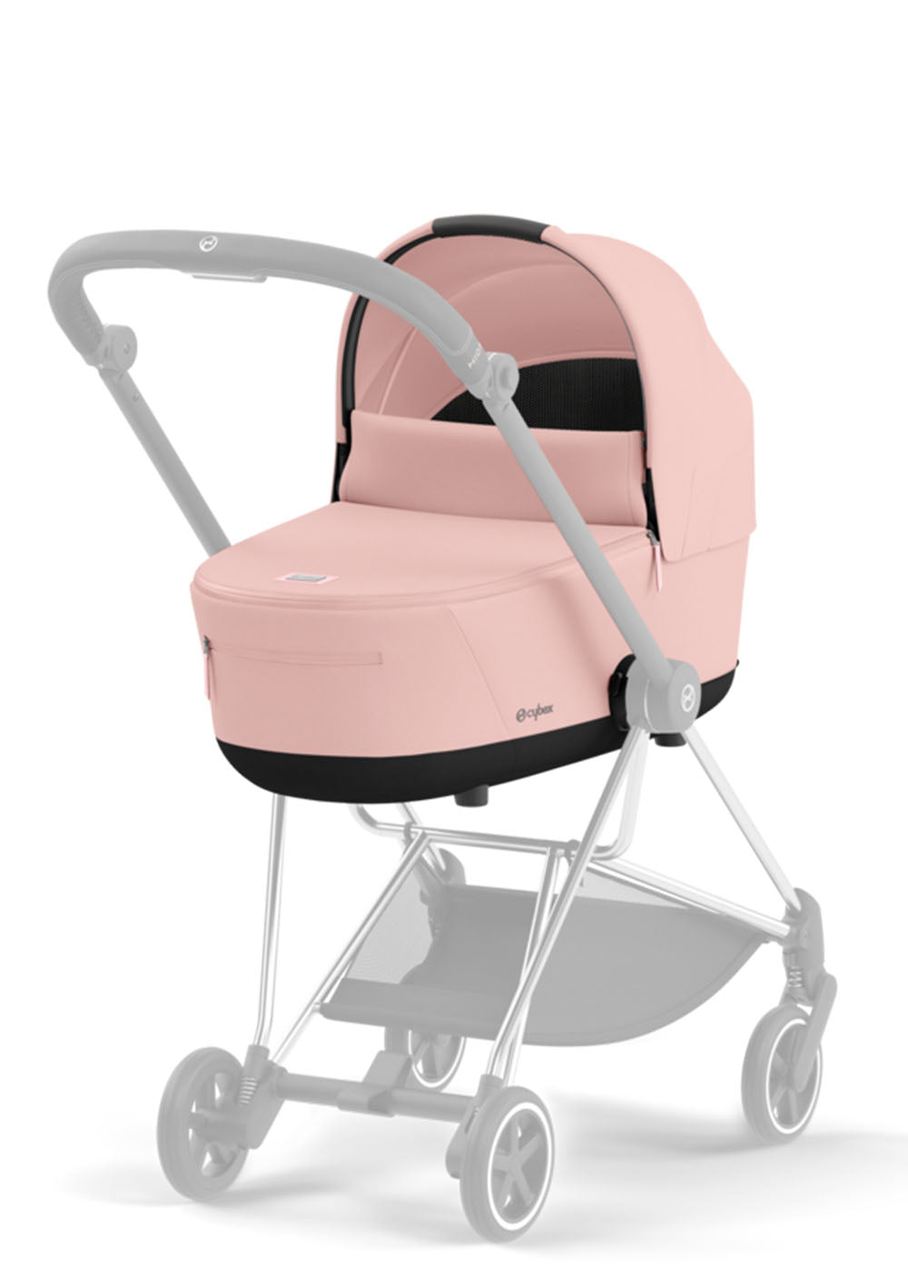 Cybex Mios Babywanne Lux Carry Cot 'Comfort' Peach Pink