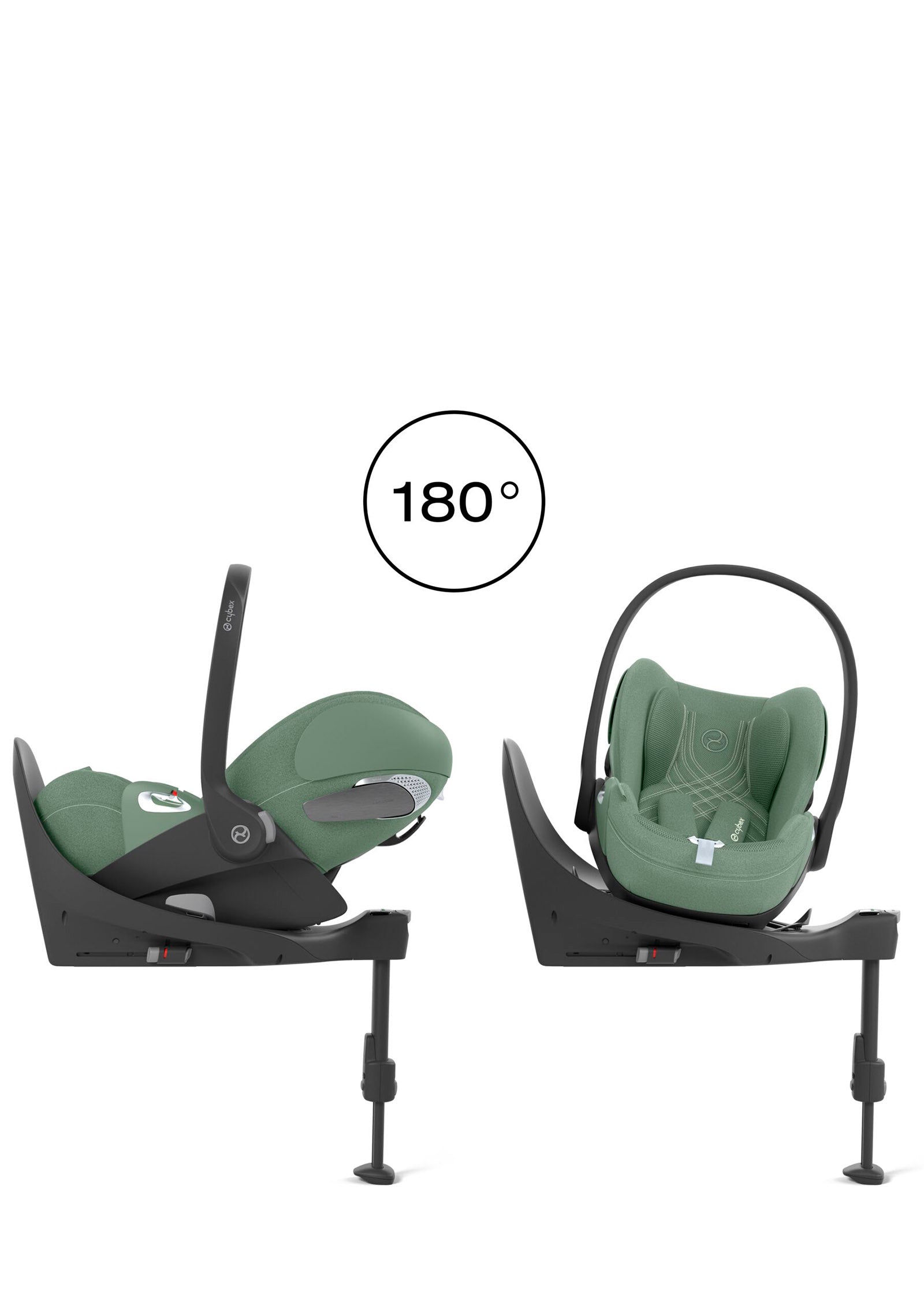 Cybex Cloud T i-Size PLUS Leaf Green