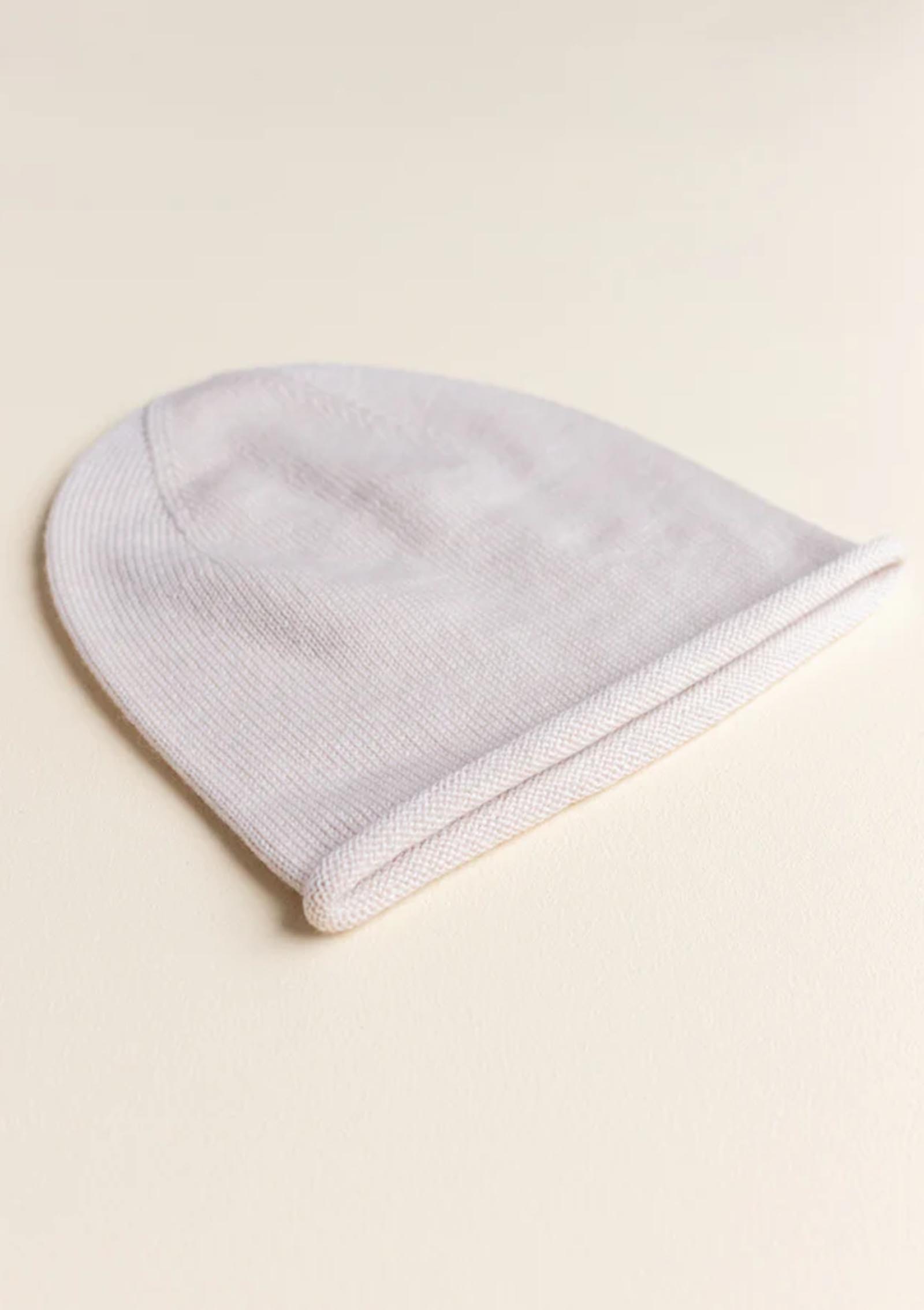 hvid Merino Beanie 'Efa' Off-White