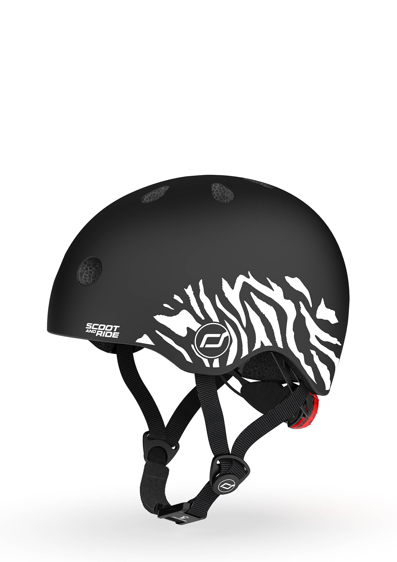 Scoot and Ride Helm Graphics Zebra