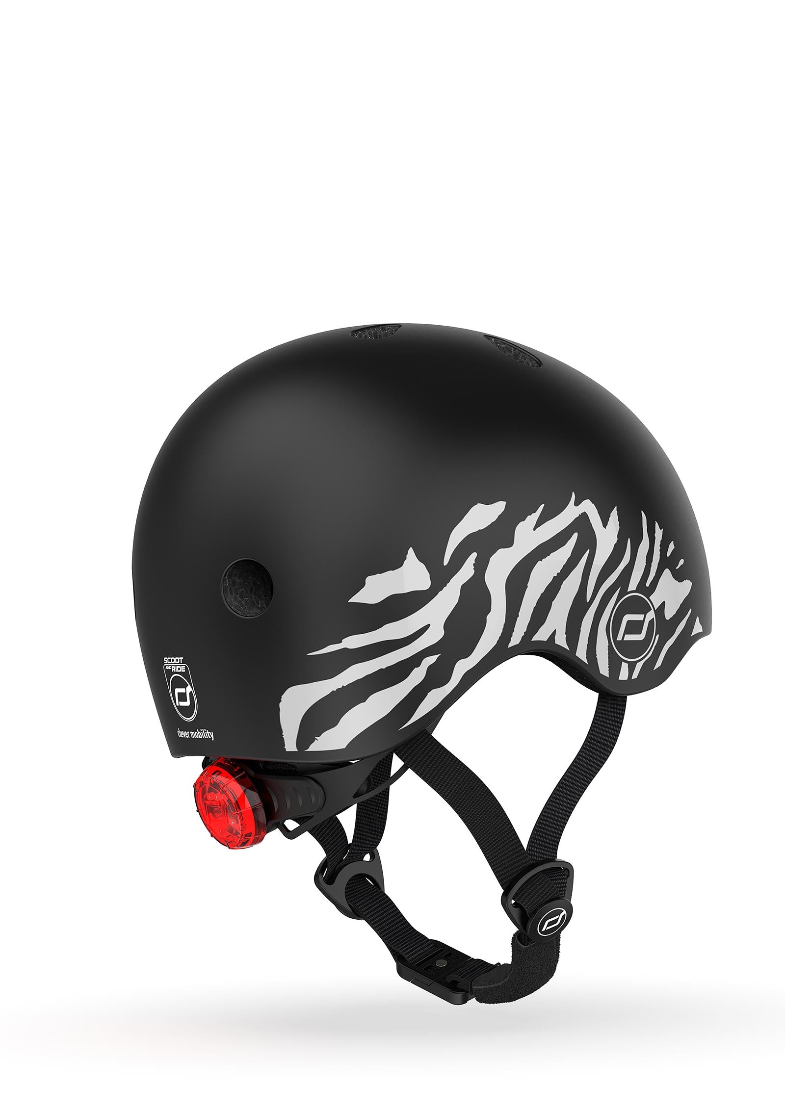 Scoot and Ride Helm Graphics Zebra