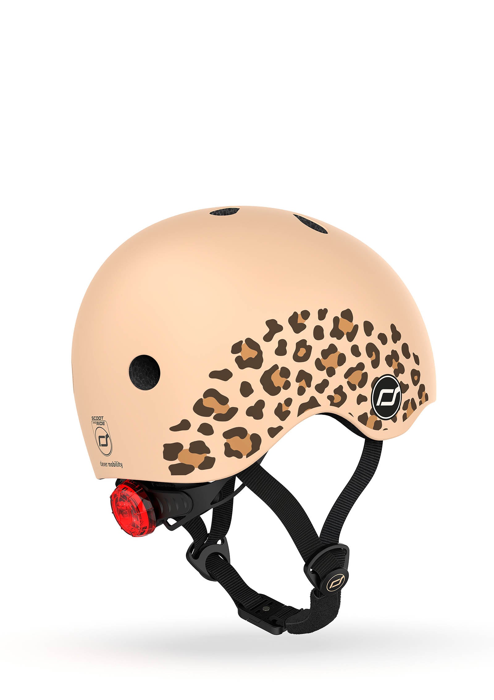 Scoot and Ride Helm Graphics Leopard