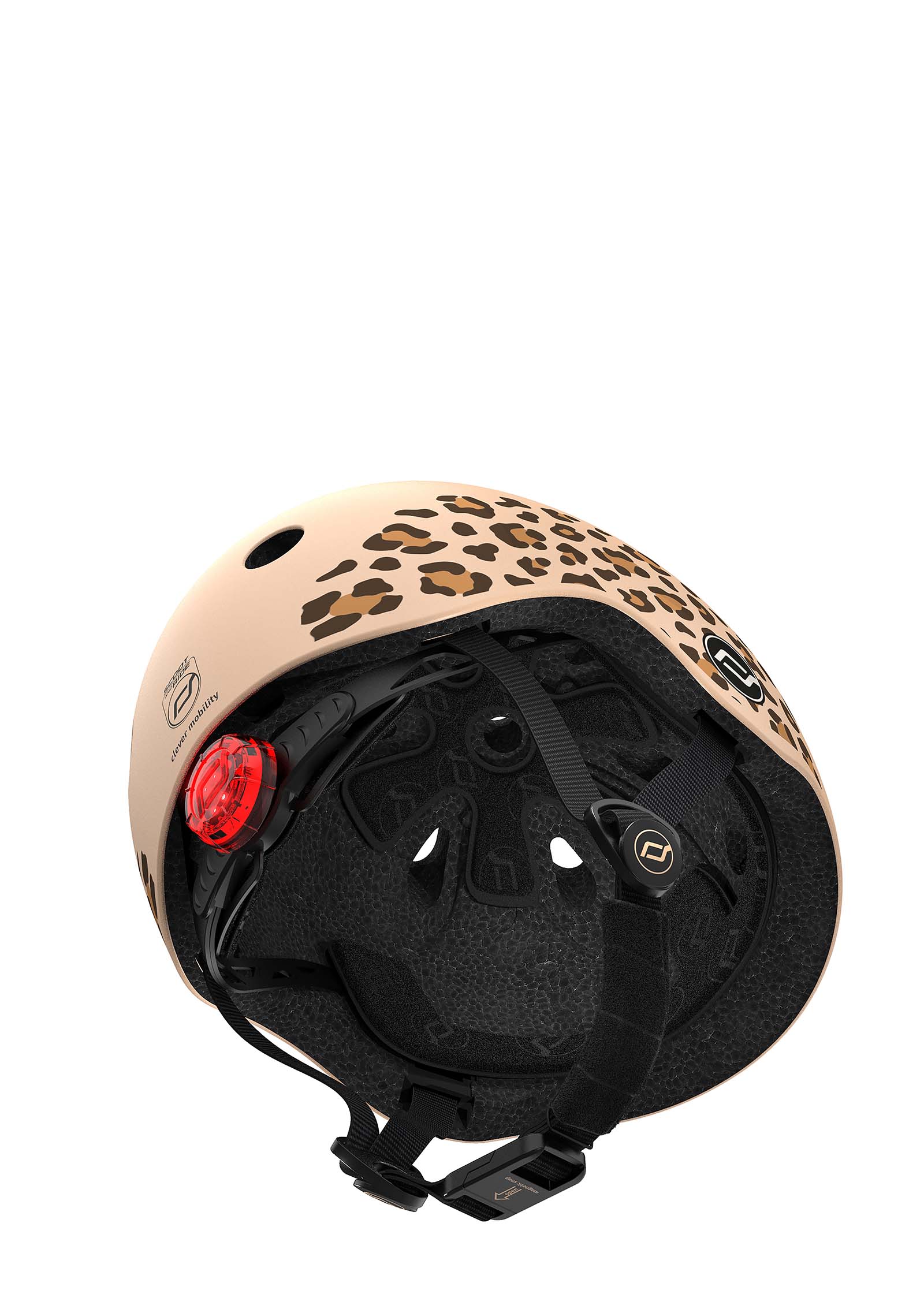 Scoot and Ride Helm Graphics Leopard