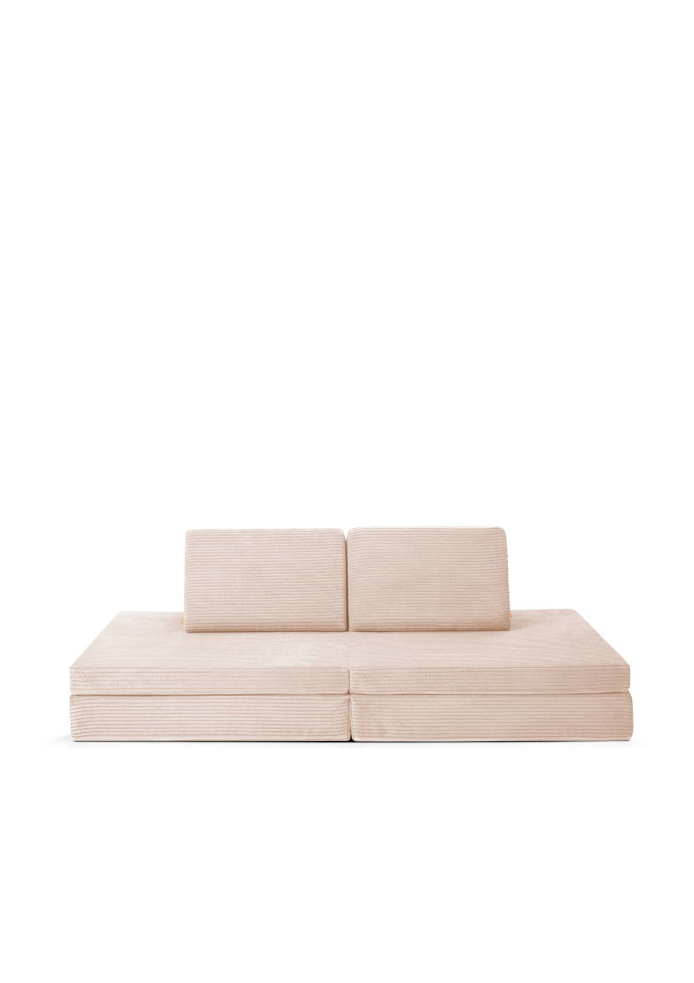 Spielsofa Cord Creme Beige