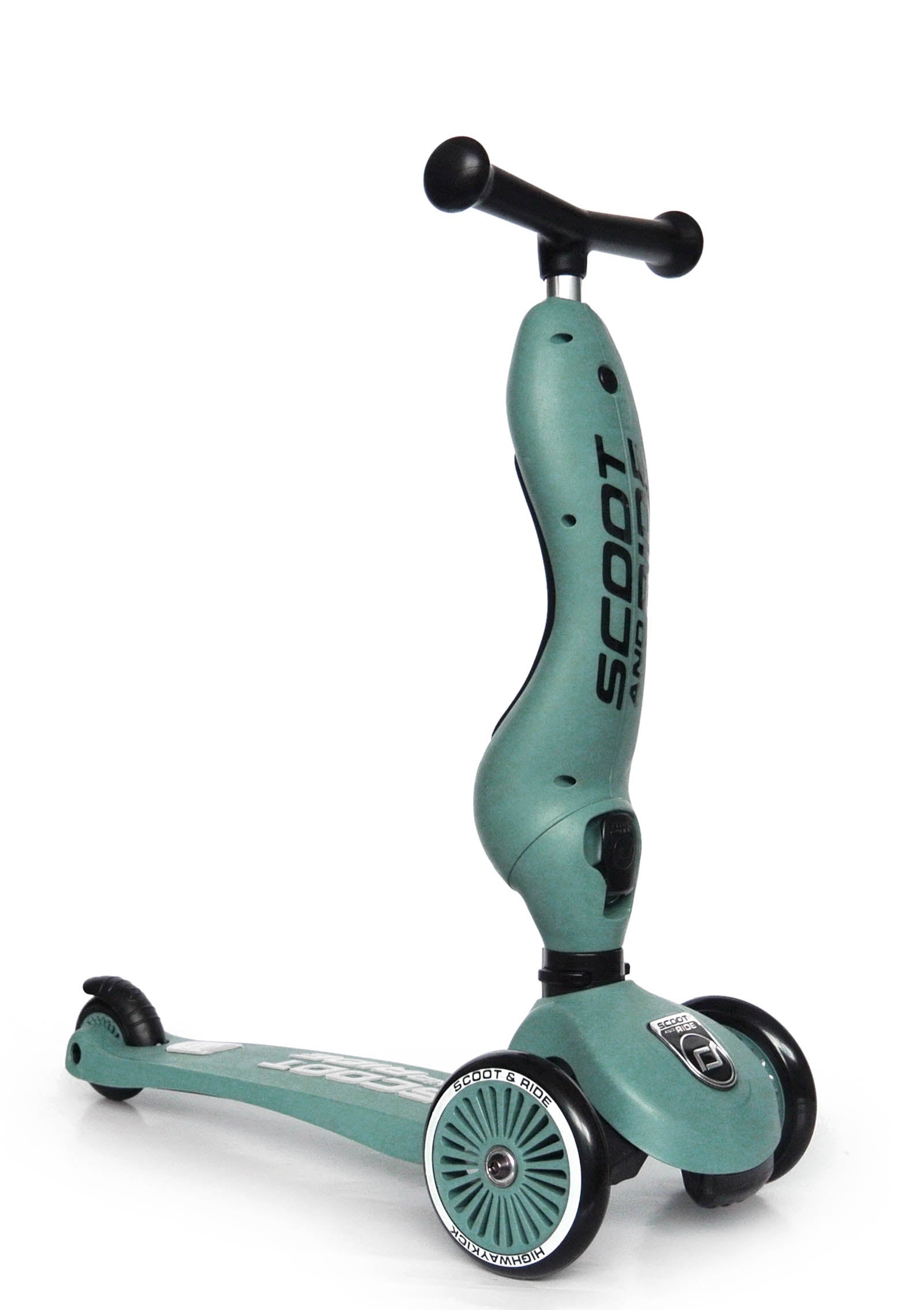 Scoot and Ride 2in1 Kickboard 'Highway Kick 1' forest