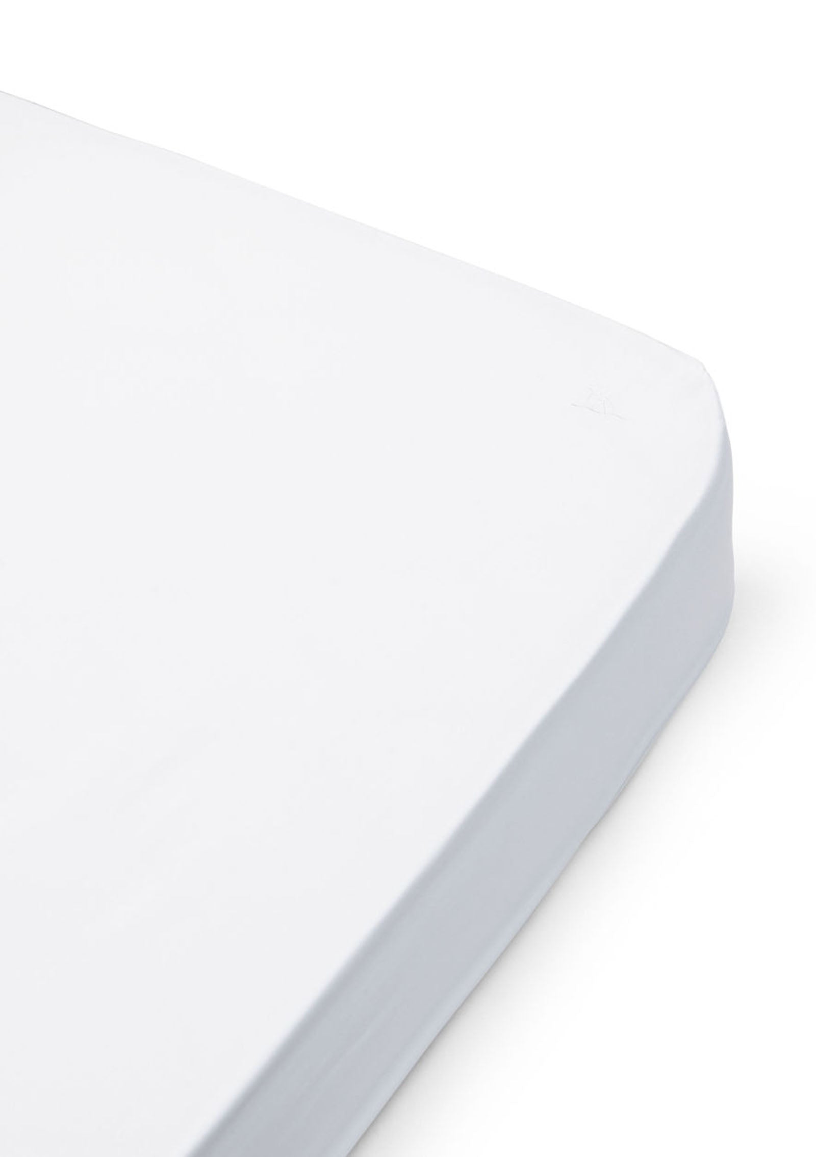 Spannbettlaken 'Bea' für 'Mini+ Junior' Simply White