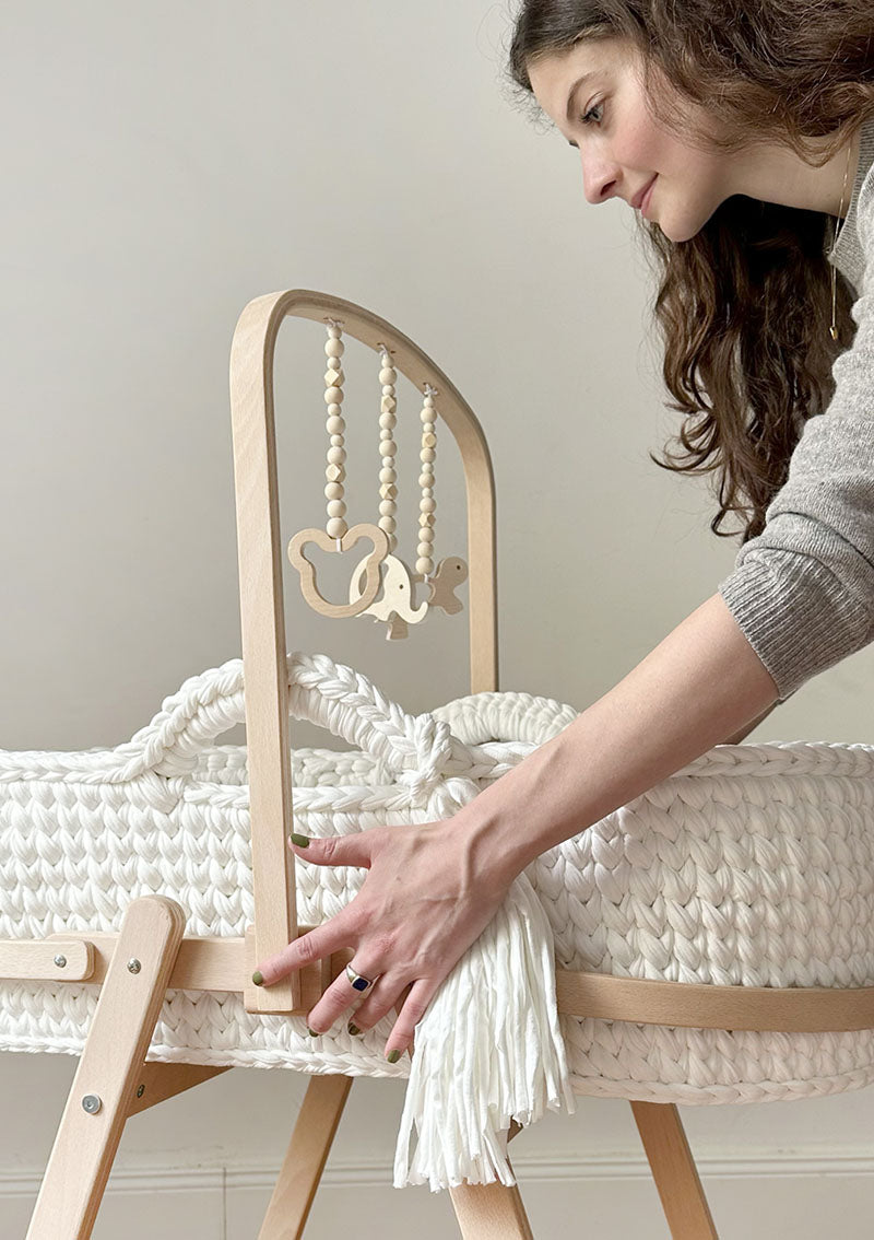 Unique Love 'Play bow' Spielbogen-Set für Wiegengestell Natural