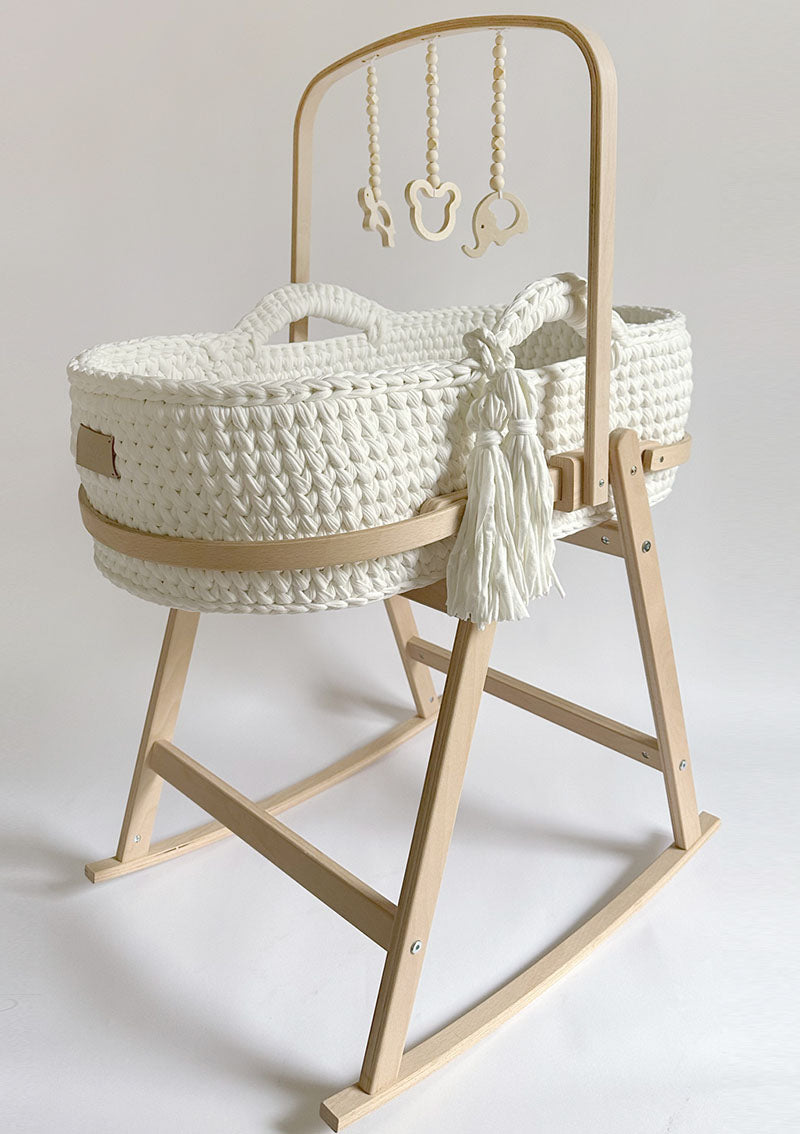 Unique Love 'Play bow' Spielbogen-Set für Wiegengestell Natural