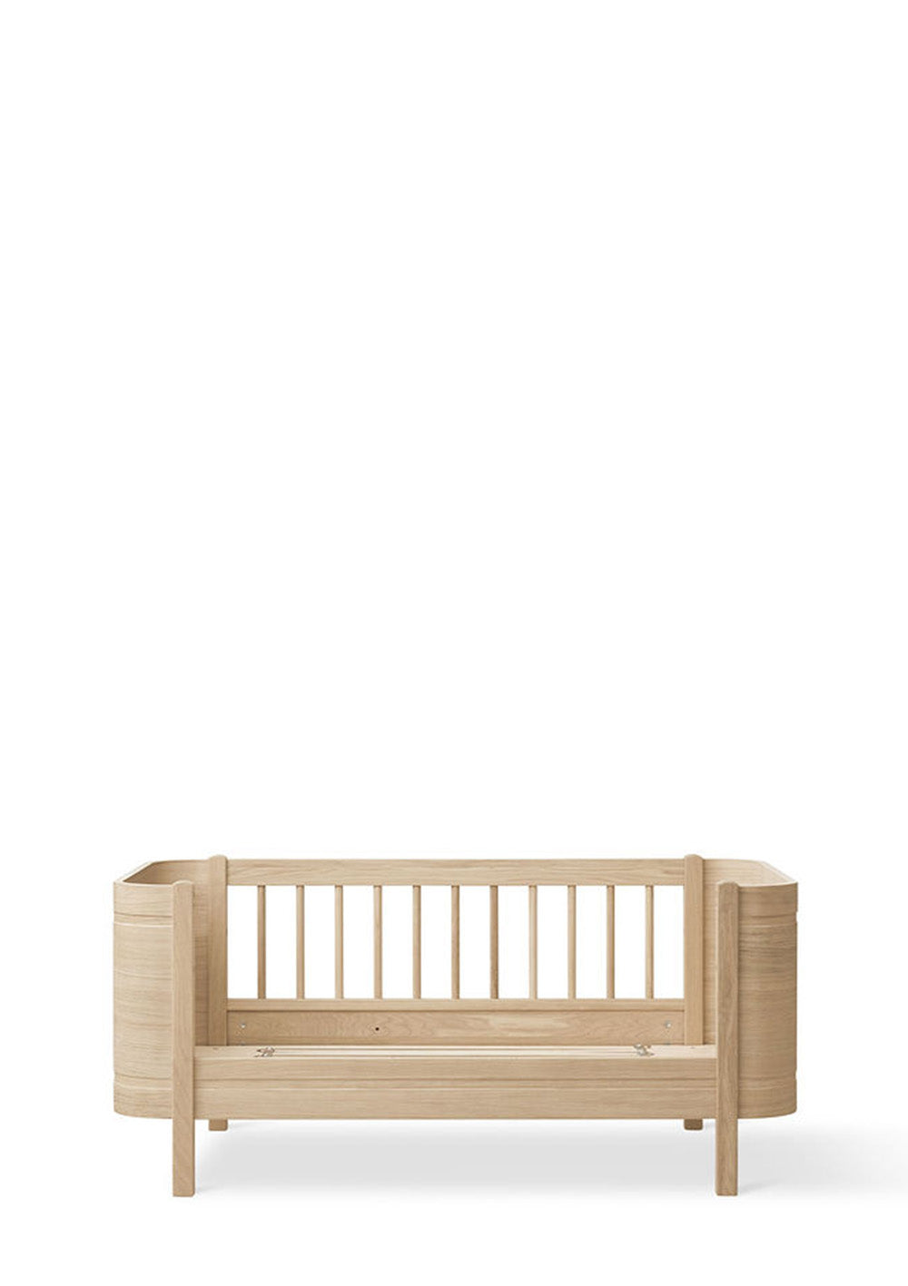 'Wood' Mini+ Babybett Eiche