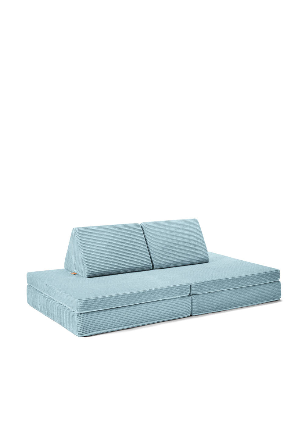 Funzy Spielsofa Cord Lagune Blau