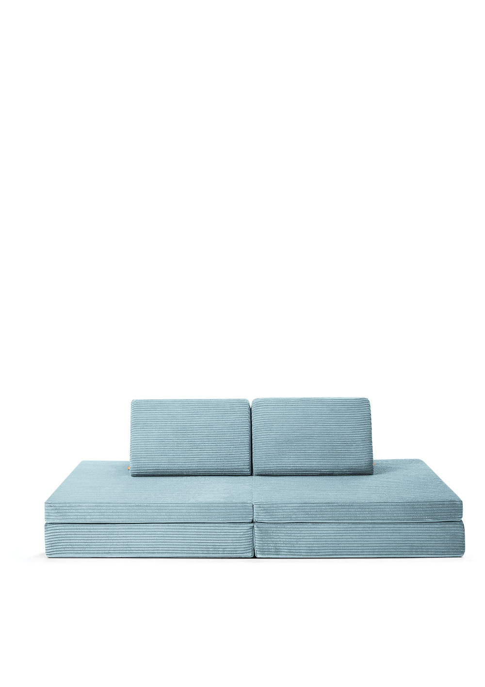 Funzy Spielsofa Cord Lagune Blau