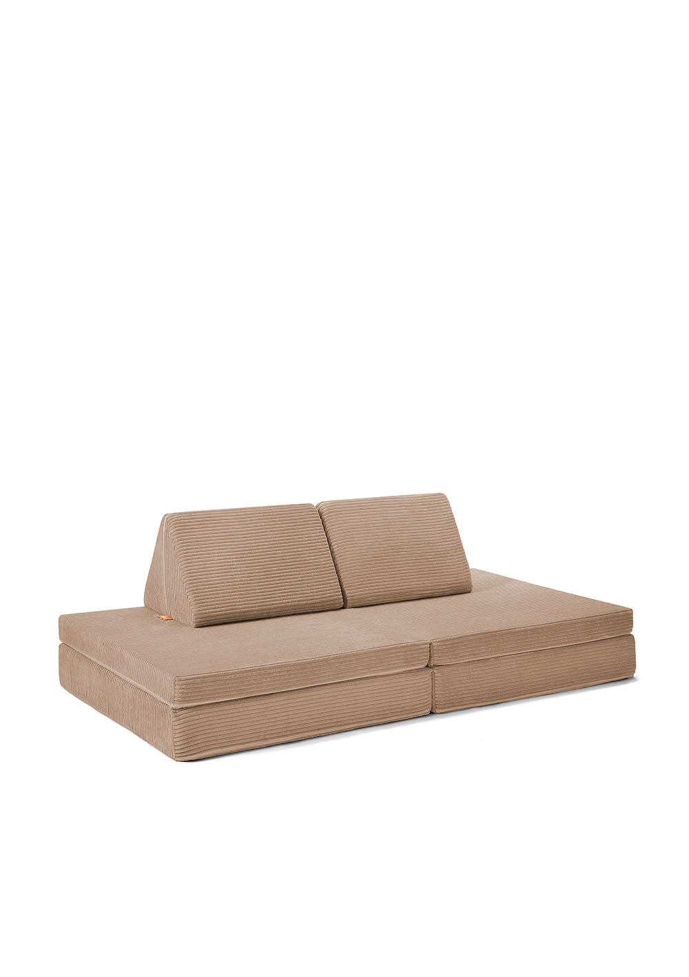 Funzy Spielsofa Cord Karamell Braun