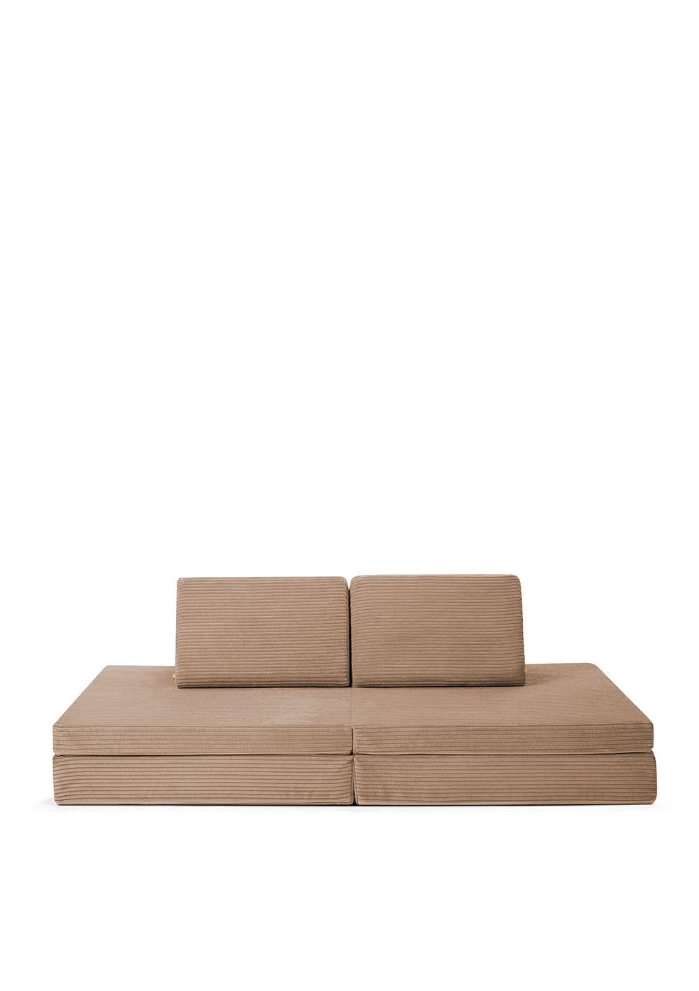 Funzy Spielsofa Cord Karamell Braun