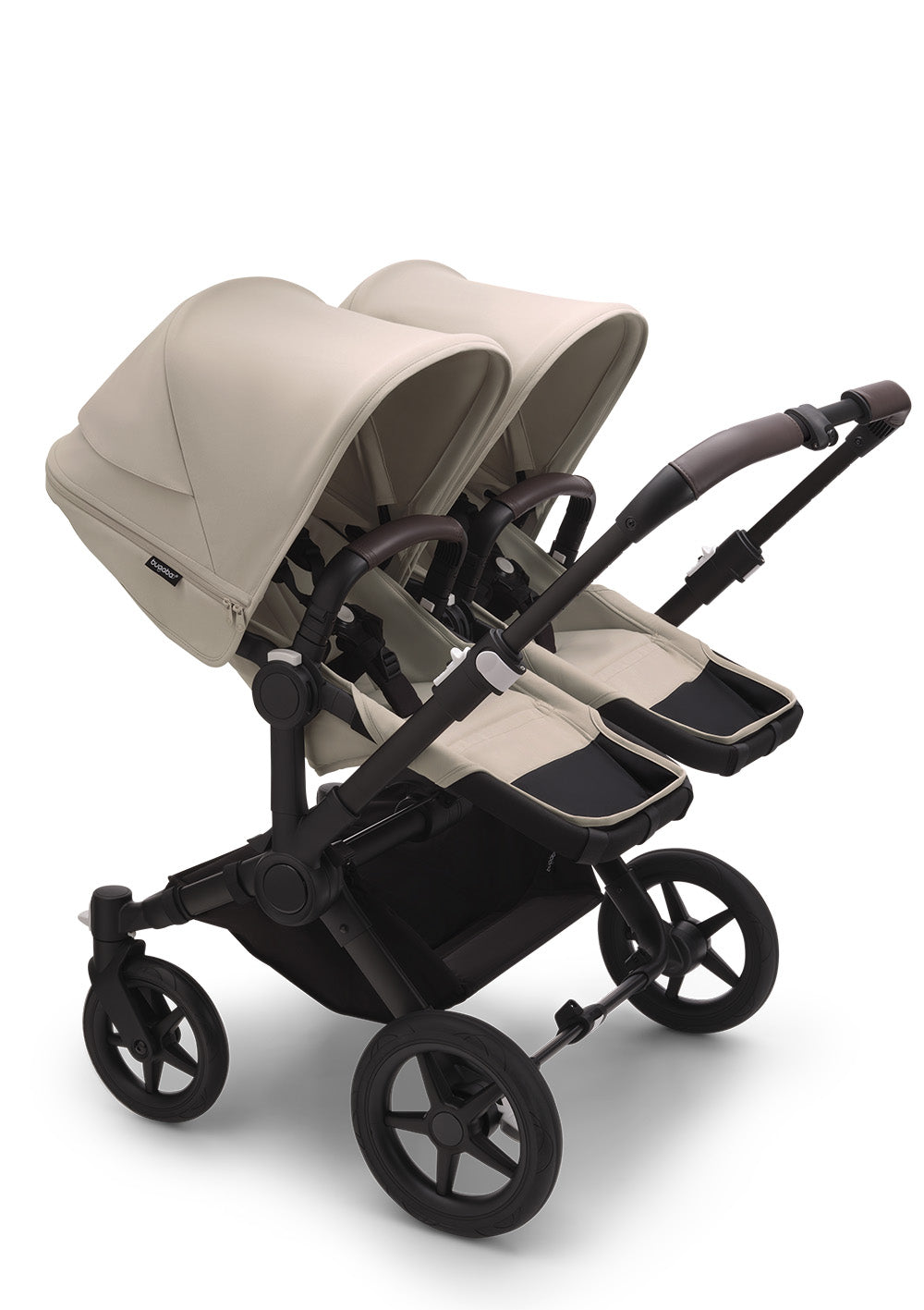 Donkey 5 Twin Kinderwagen-Set Schwarz / Desert Taupe