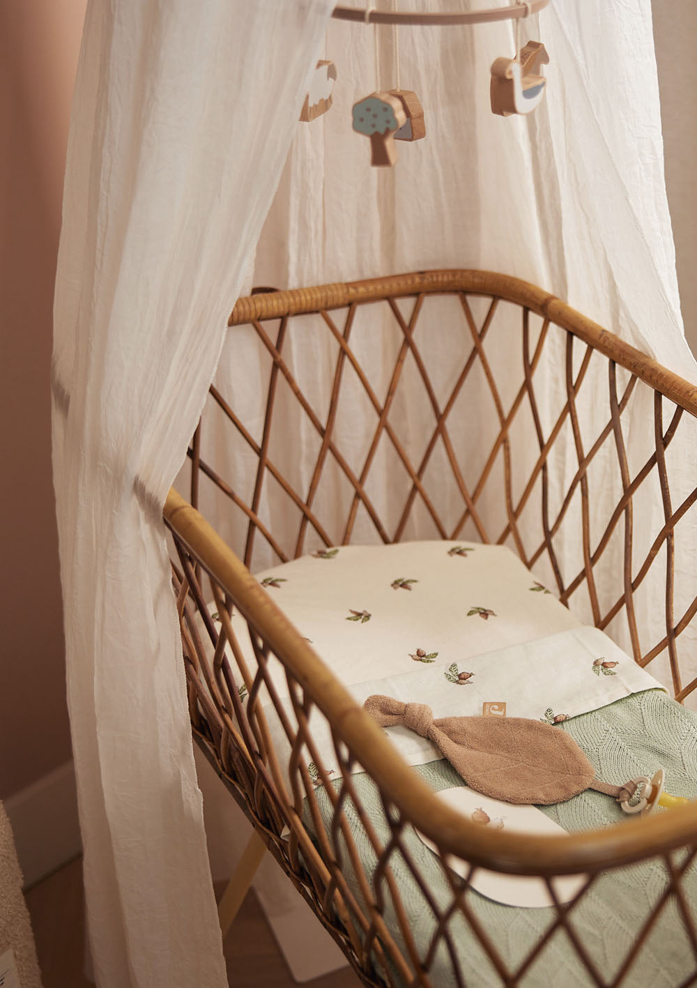 Jollein Wiegenhimmel Vintage Weiß