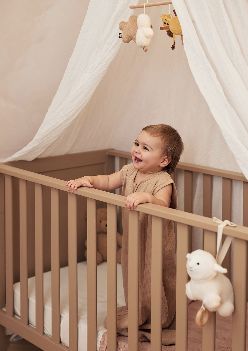 Jollein Betthimmel Vintage Weiß