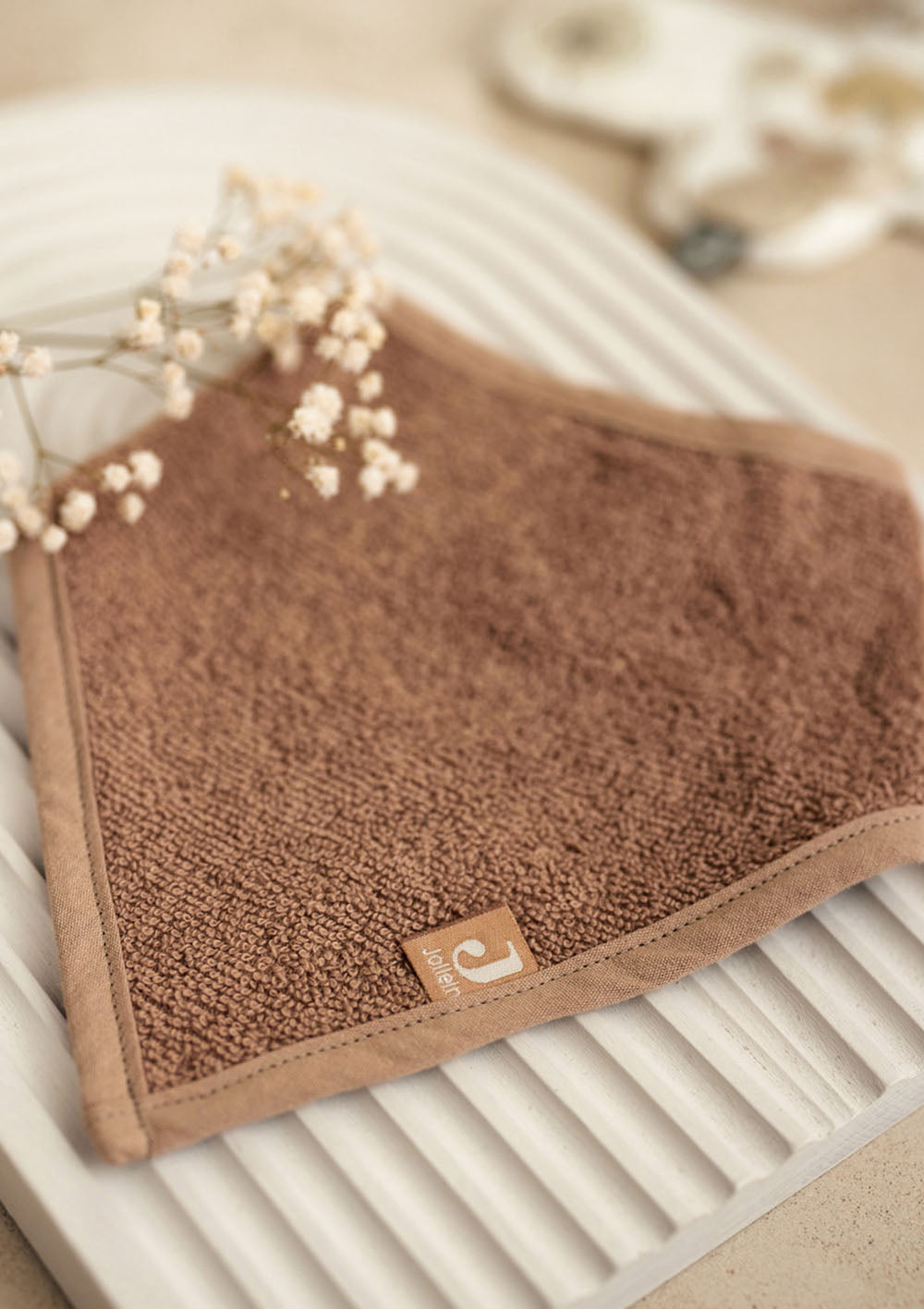 Jollein Bandana Lätzchen 2er-Set Biscuit