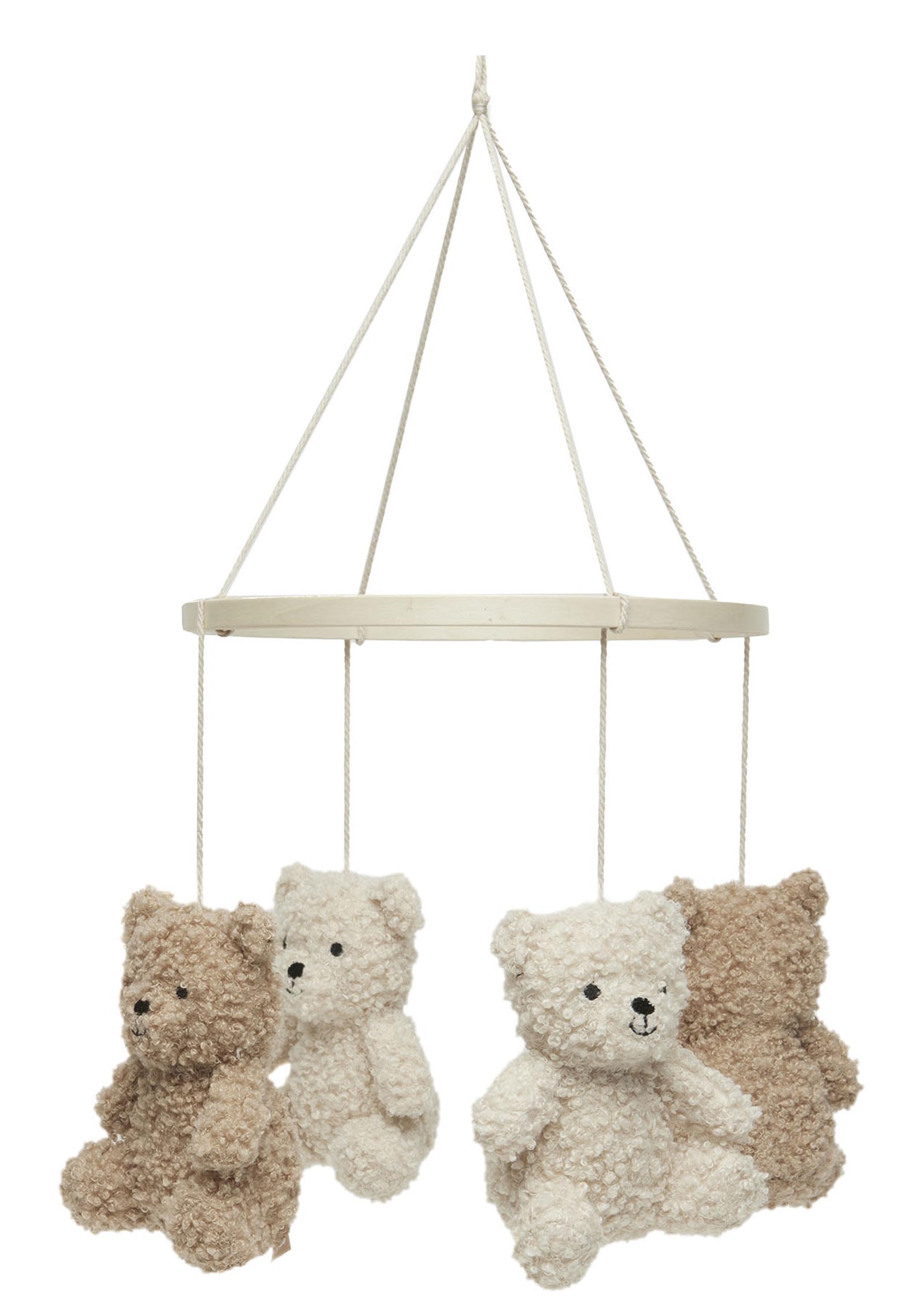 Jollein Baby Mobile 'Teddy Bear' Natural Biscuit
