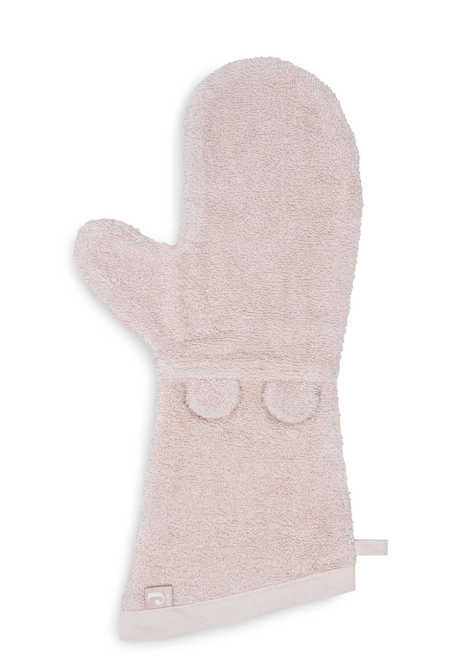 Jollein Waschhandschuhe Frottee mit Ohren Pale Pink