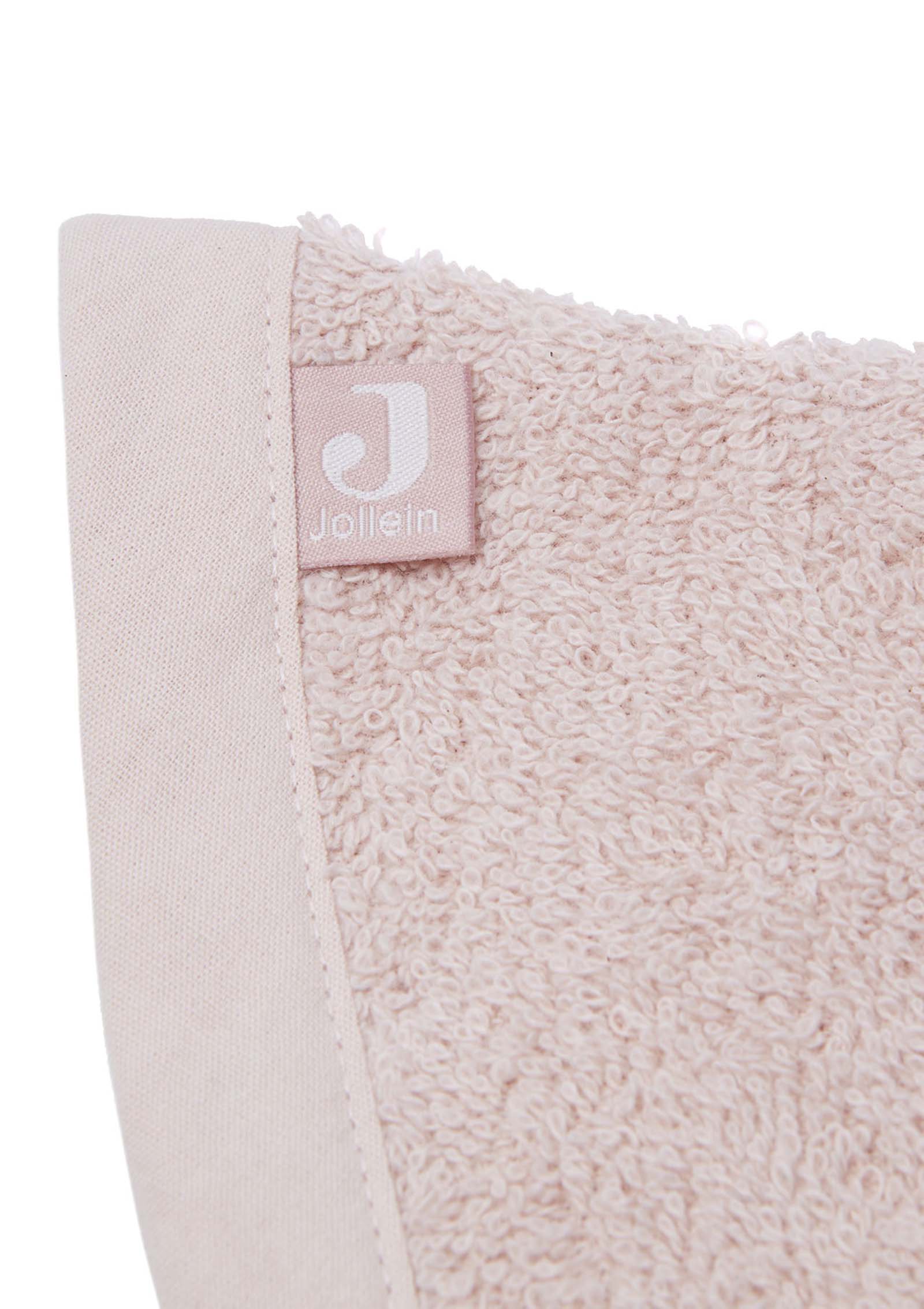 Jollein Waschhandschuhe Frottee mit Ohren Pale Pink