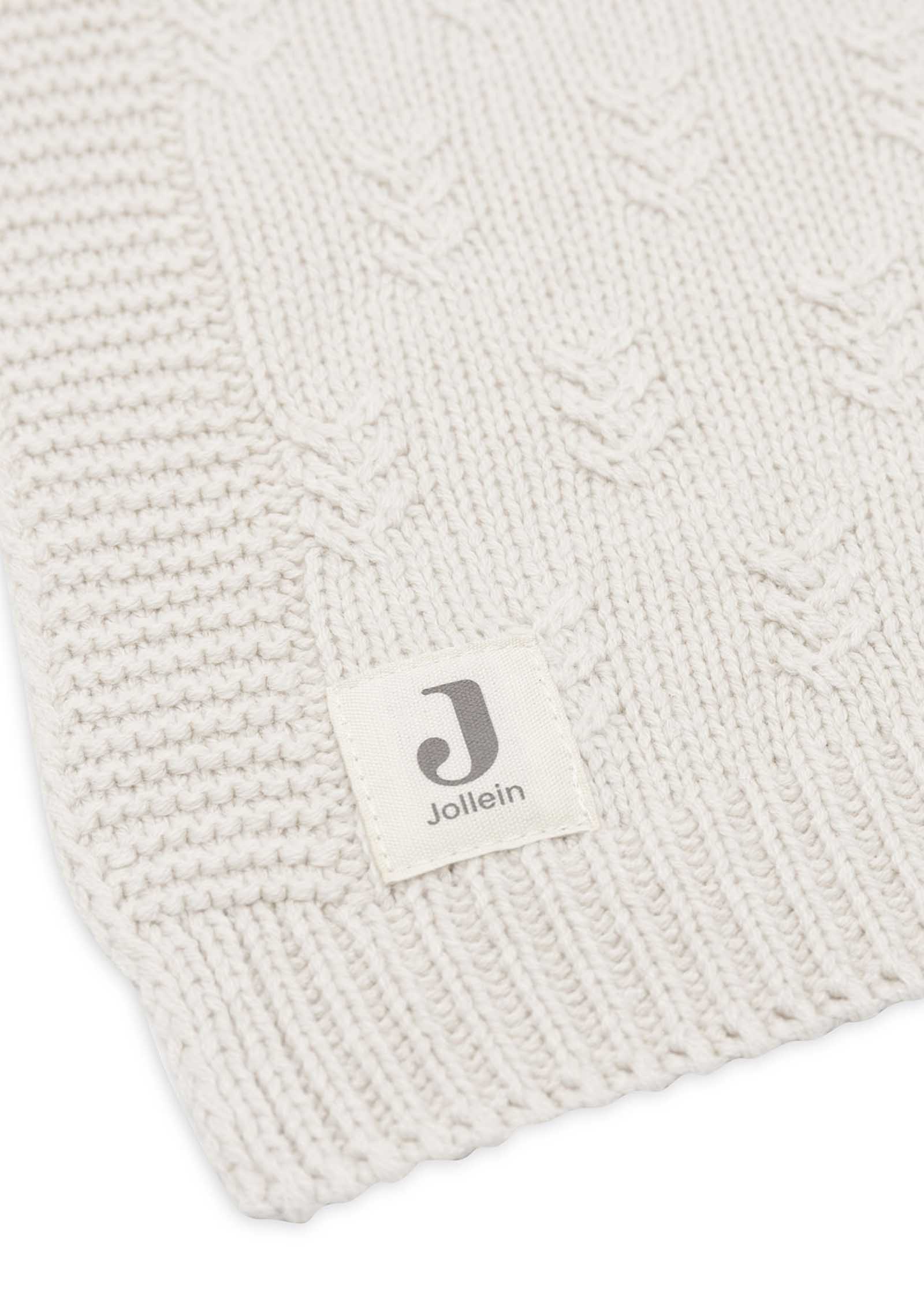 Jollein Decke Wiege 'Grain Knit' Oatmeal