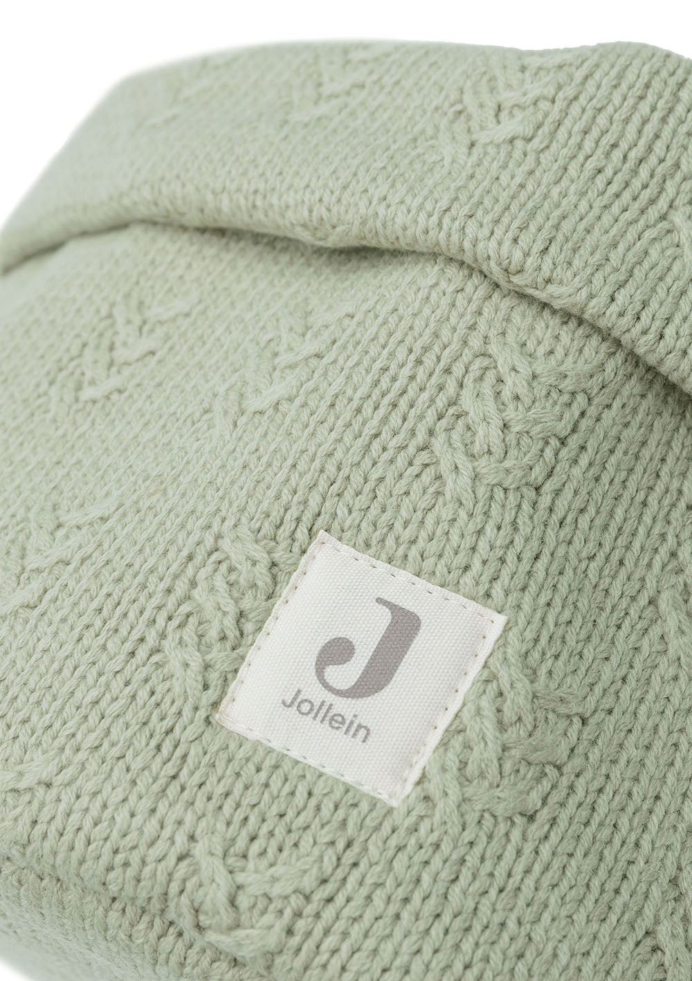 Jollein Pflegekörbchen 'Grain Knit' Olive Green