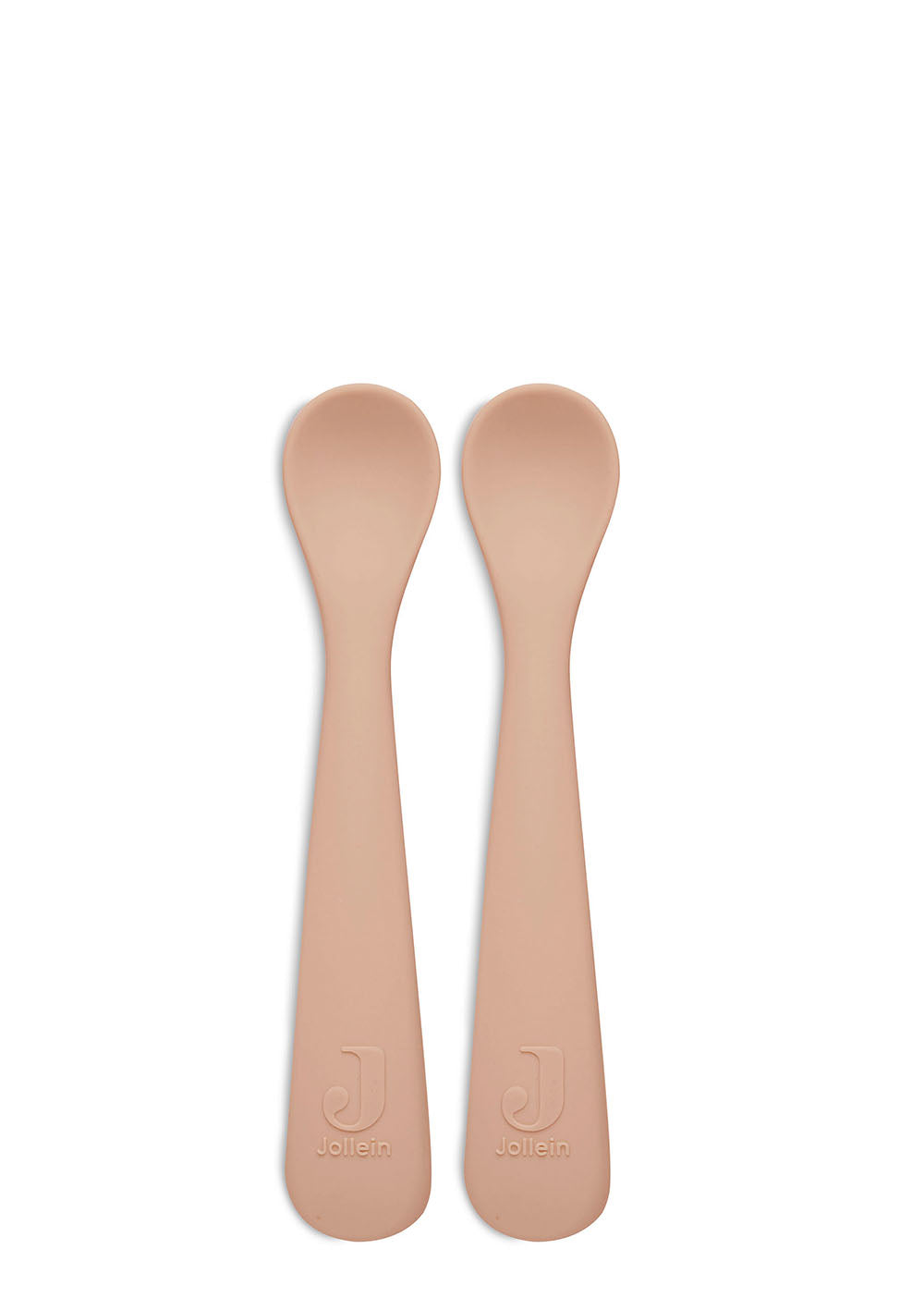 Jollein 2er-Set Löffel aus Silikon Pale Pink