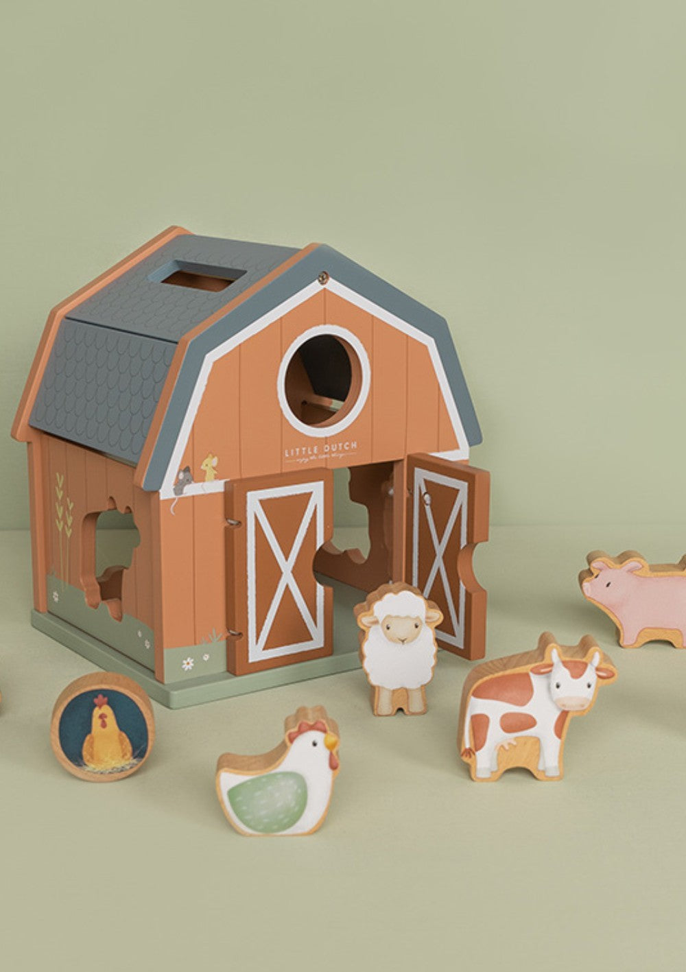 Little Dutch Formen-Steckspiel 'Little Farm'