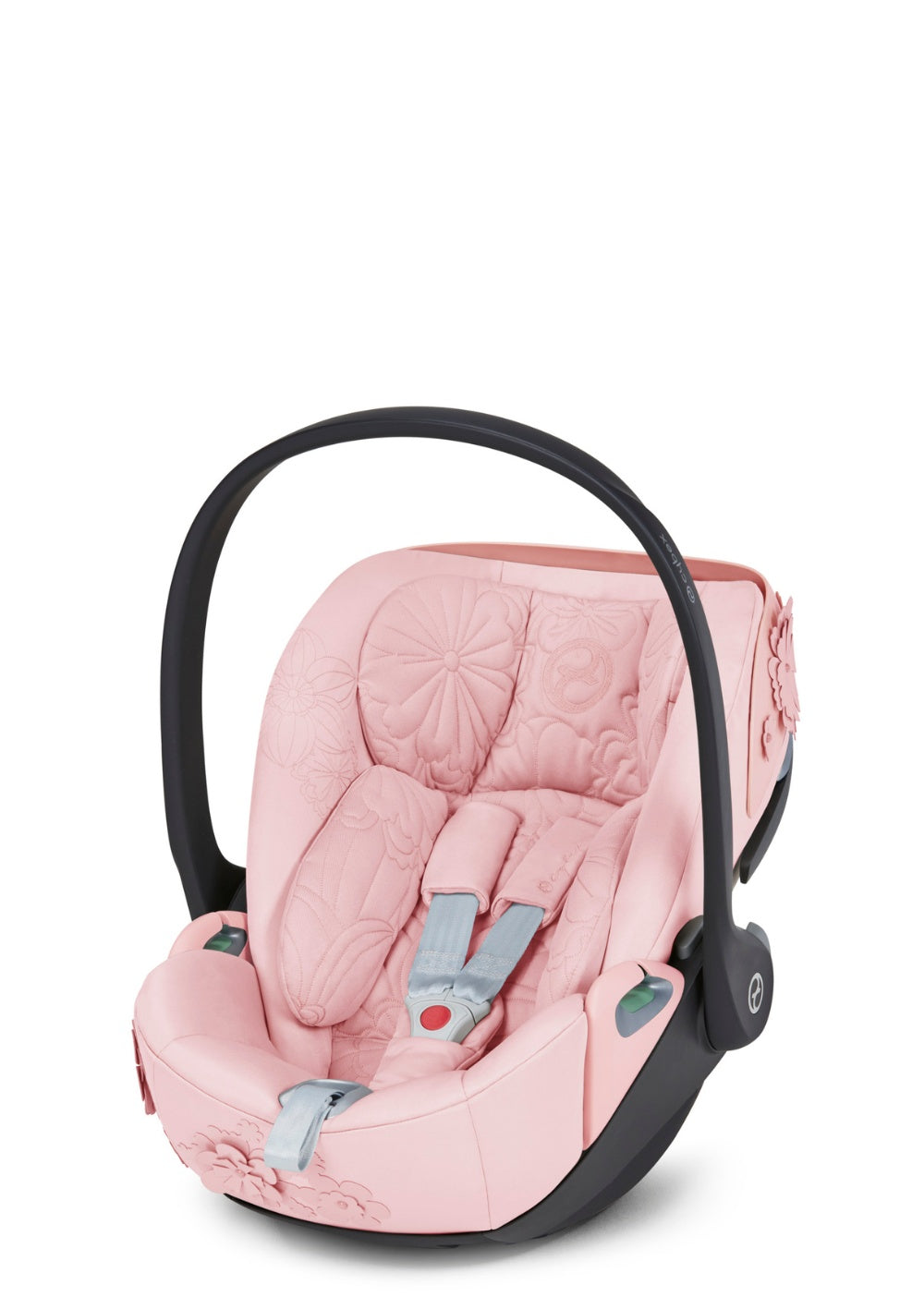 Cybex Cloud T i-size Fashion Edition 'Simply Flowers' pale blush