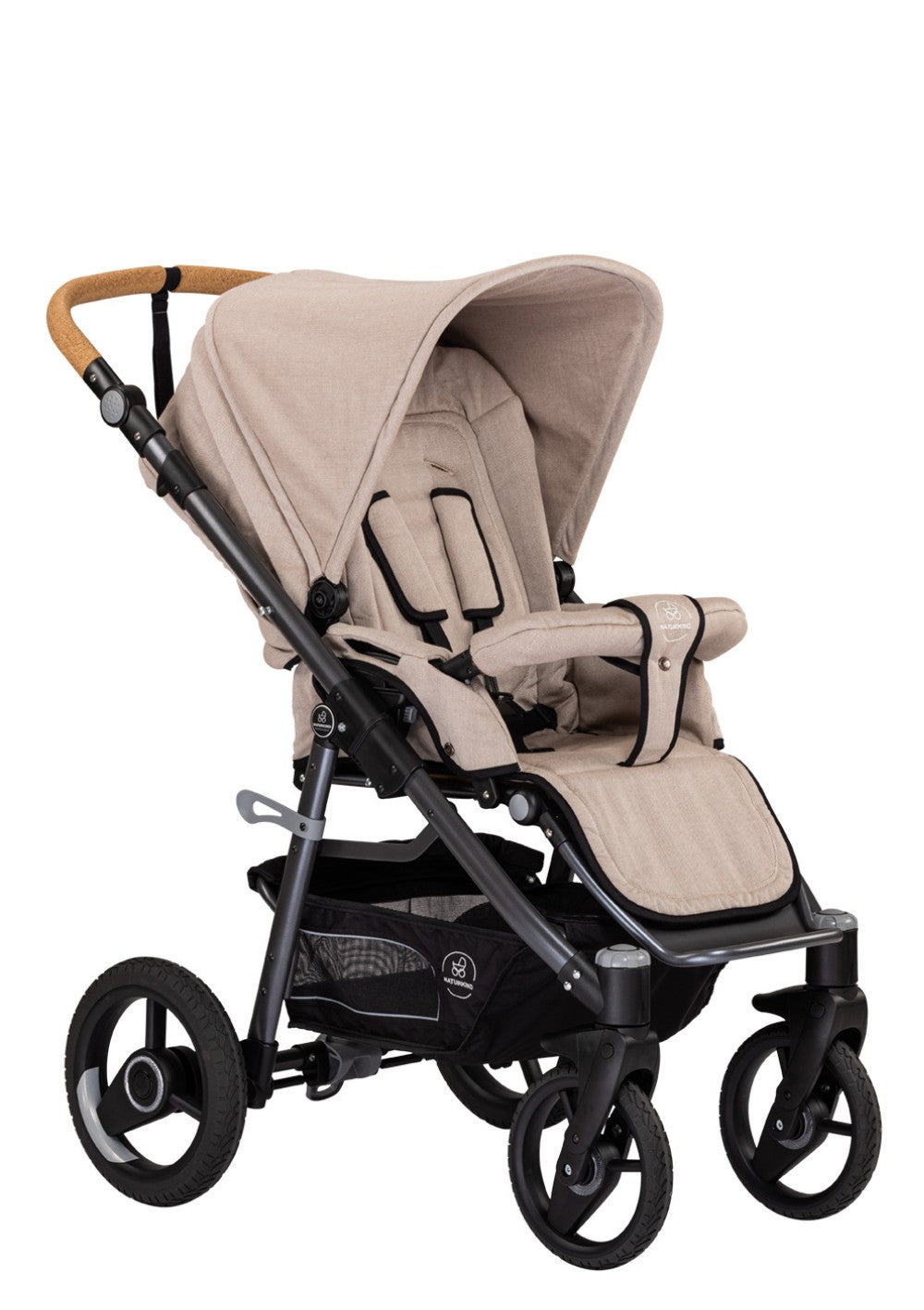 Naturkind Kinderwagen-Set Lux Evo Sand